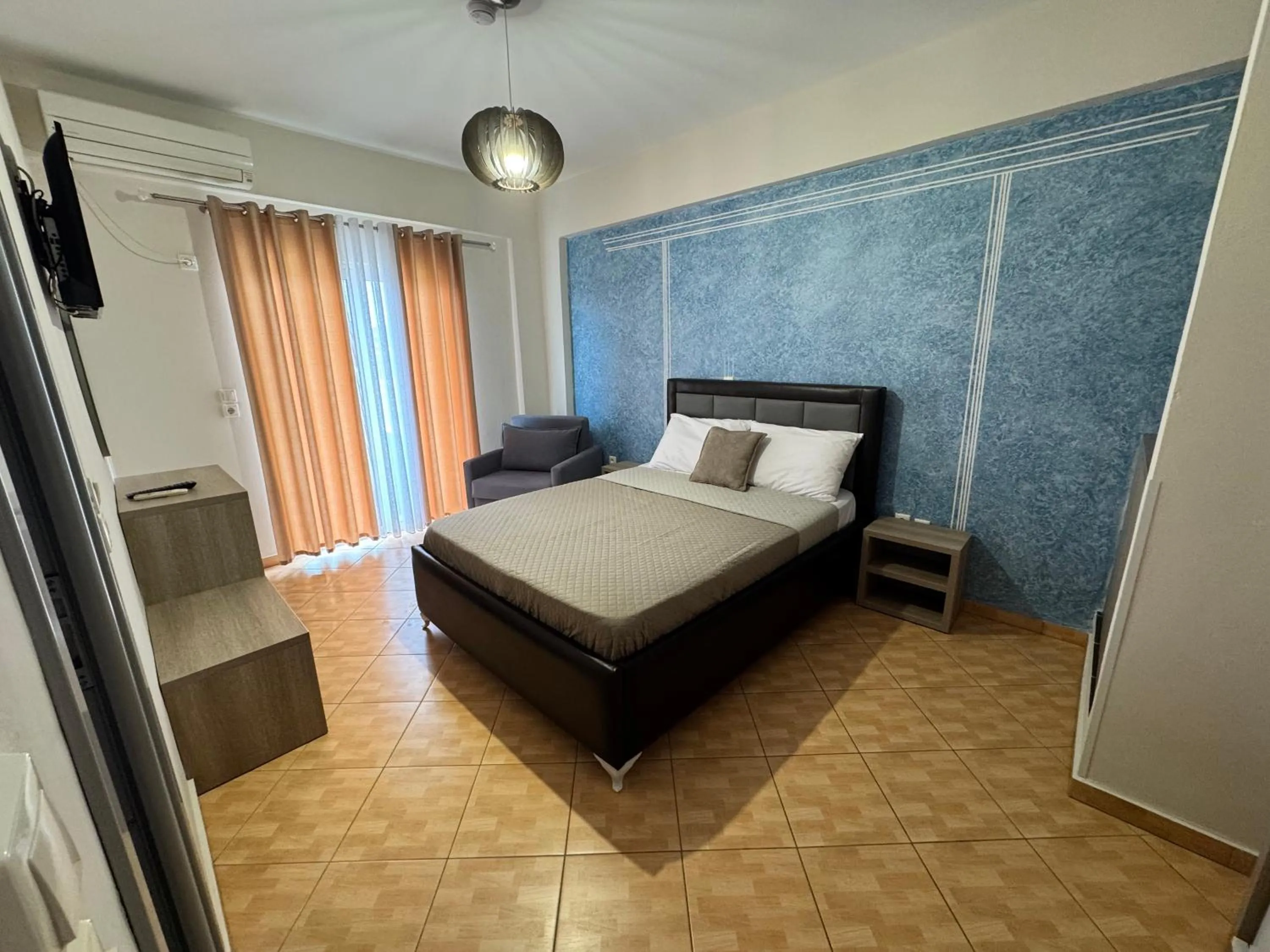 Bed in Hotel Driloni