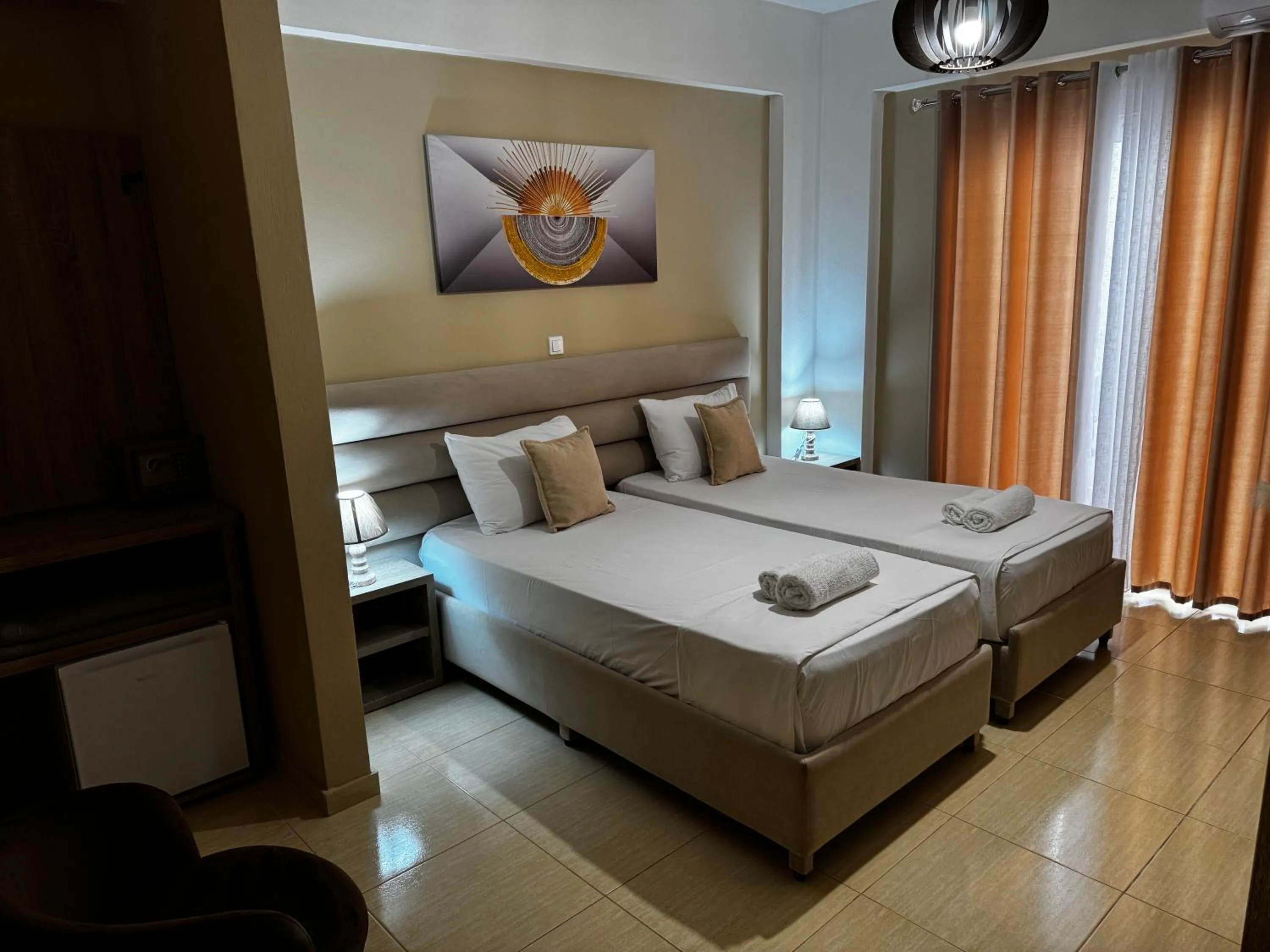 Bed in Hotel Driloni