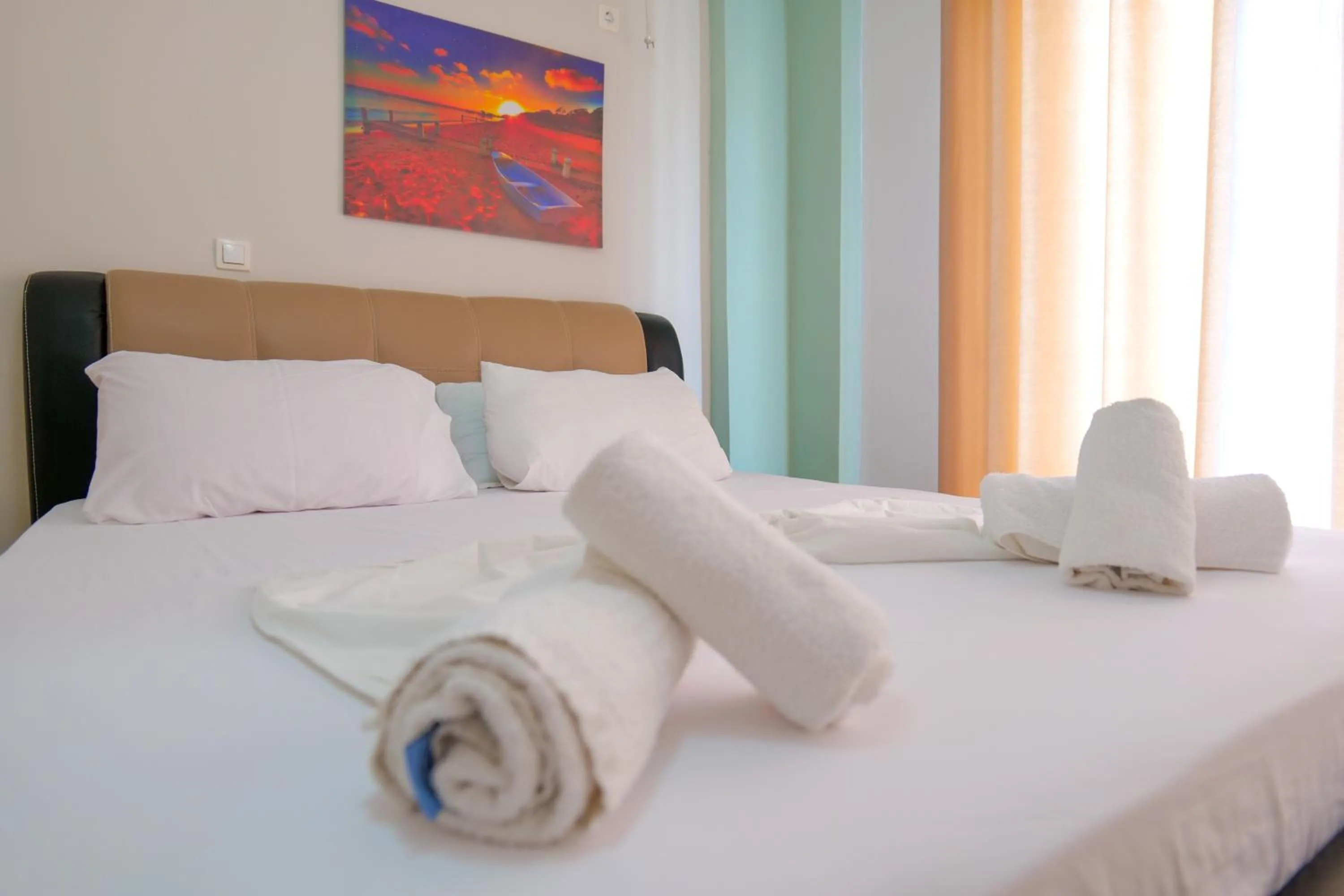 Bedroom, Bed in Hotel Driloni