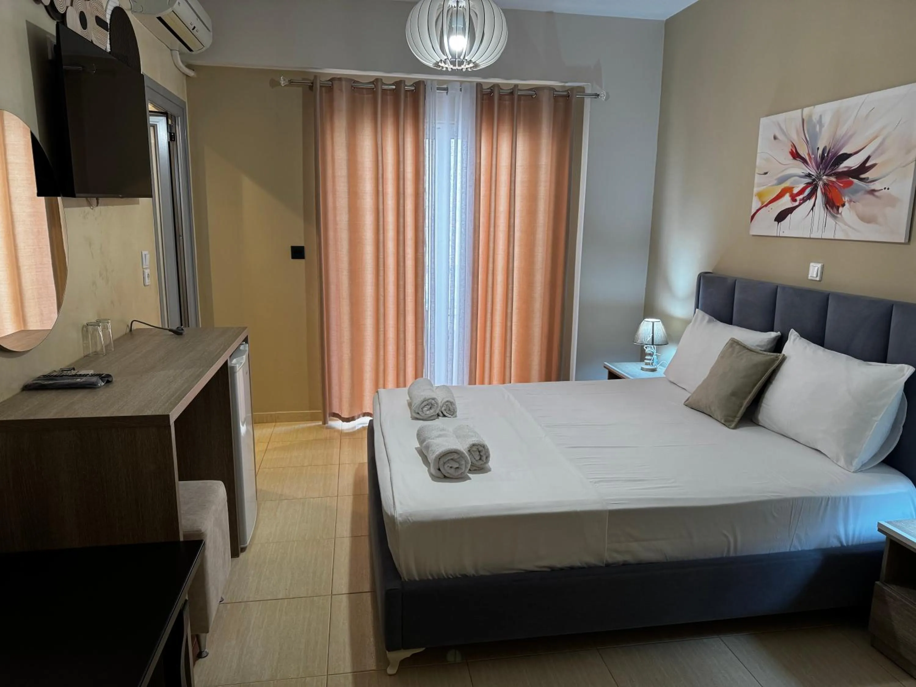 Bed in Hotel Driloni