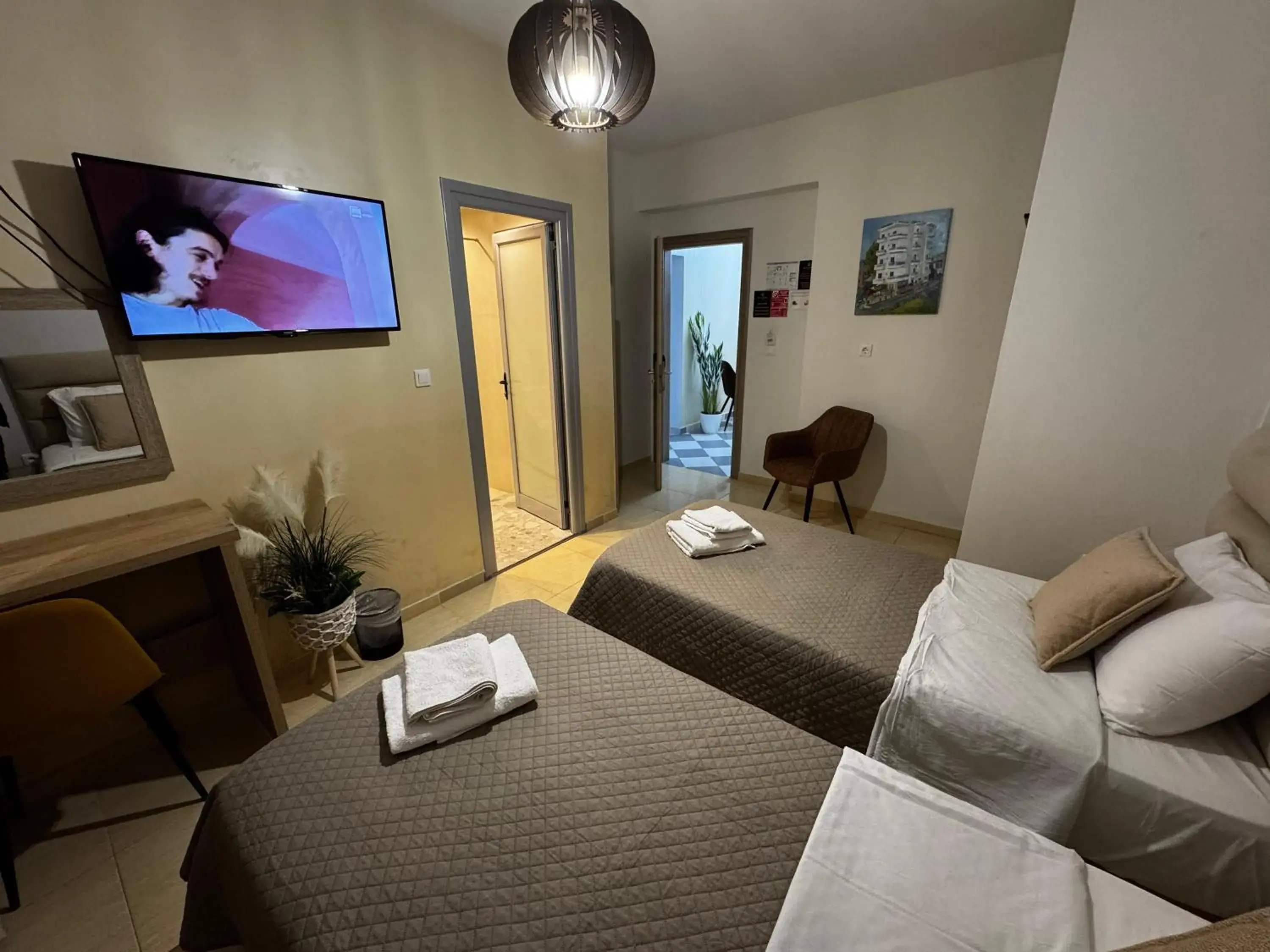 Bed in Hotel Driloni Bed in Hotel Driloni