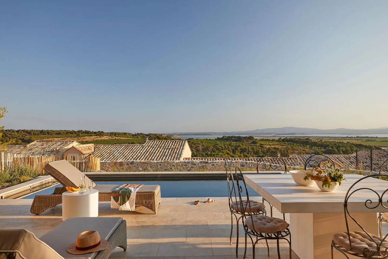 Patio in Château Capitoul