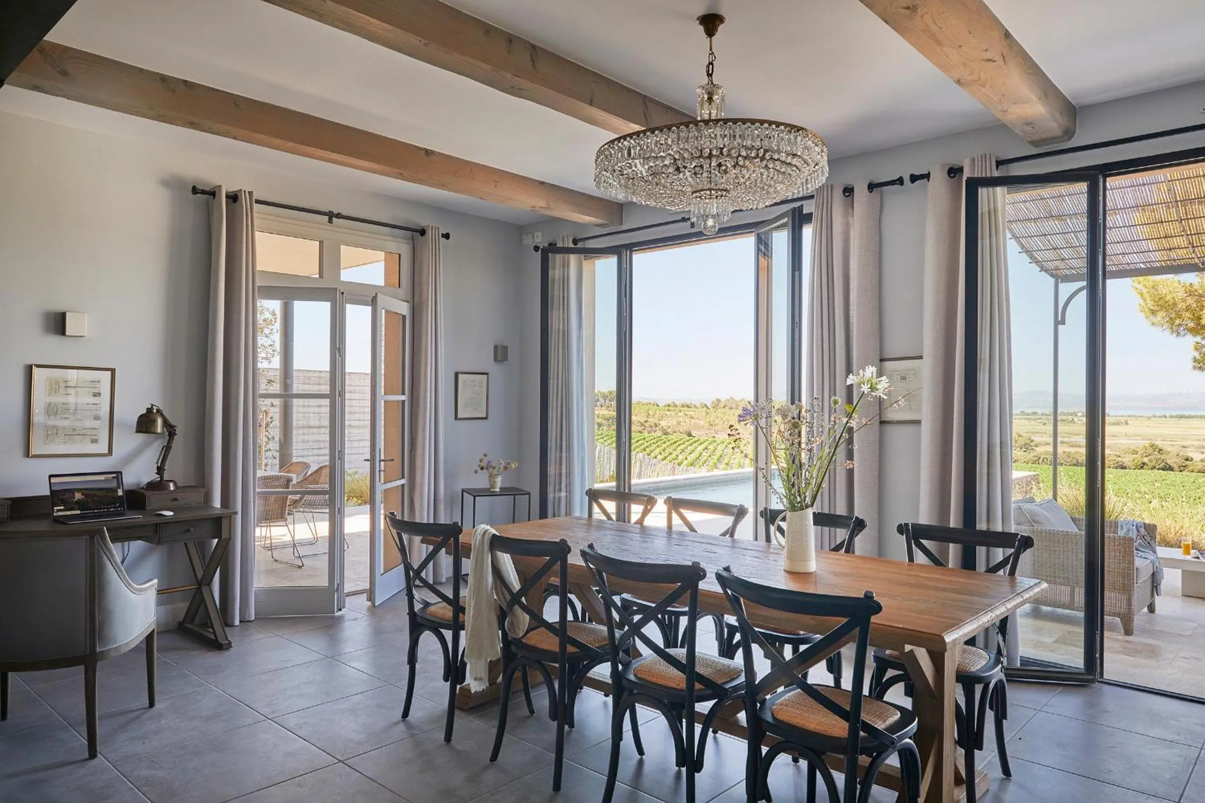 Living room in Château Capitoul