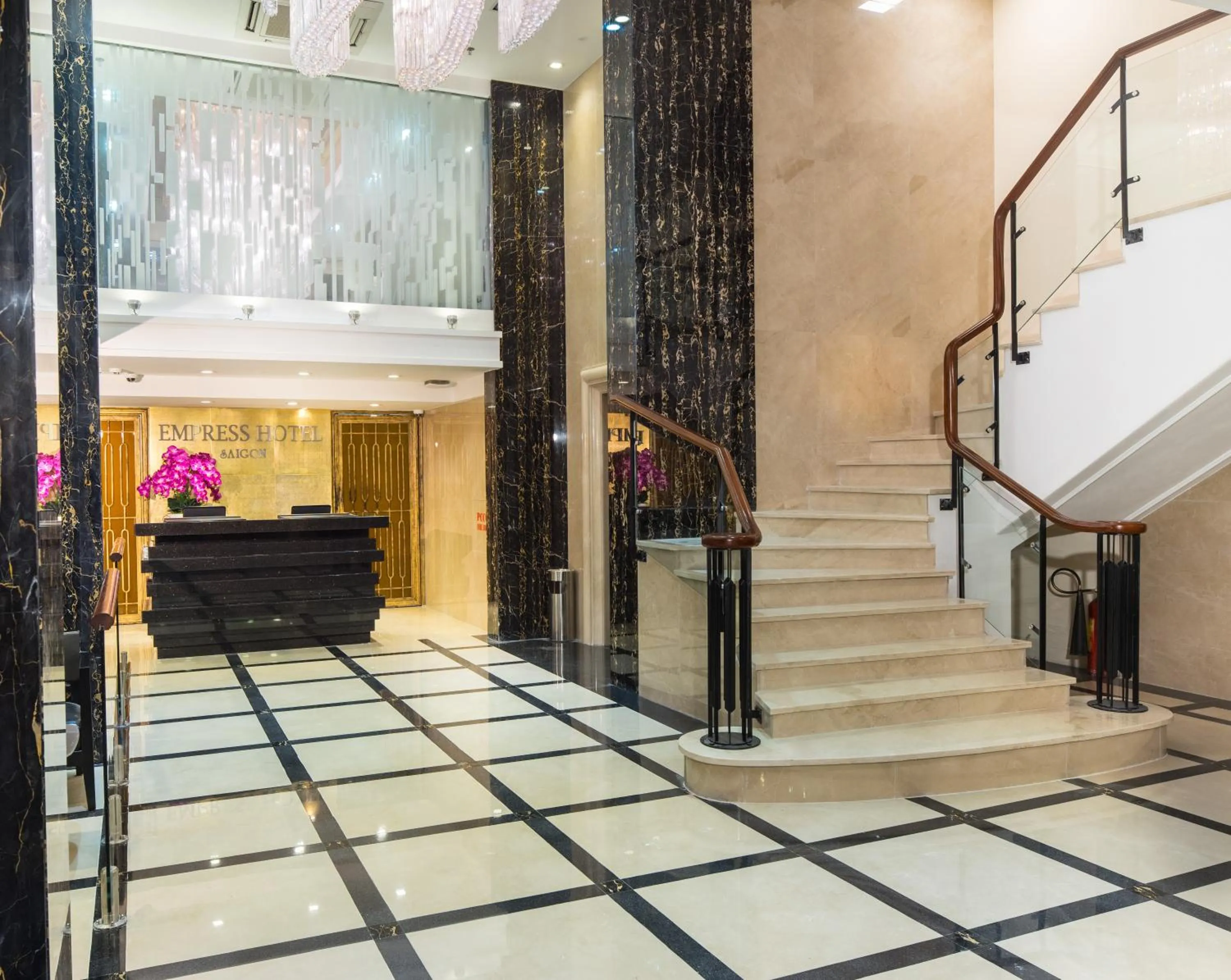 Lobby or reception in Empress Hotel Ho Chi Minh City