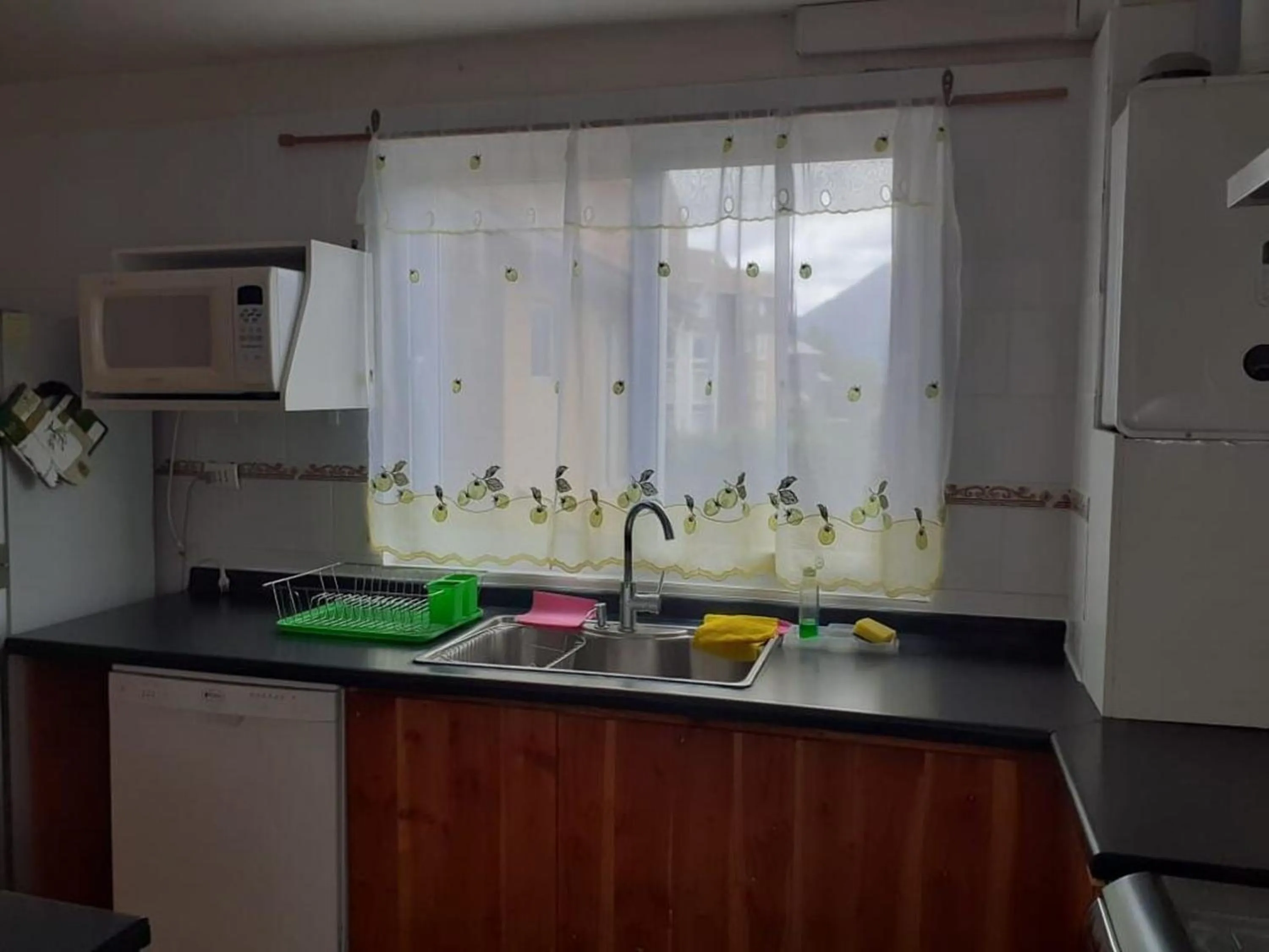 Kitchen or kitchenette in Departamento en el Centro de Pucón, Hermosa vista al lago !!