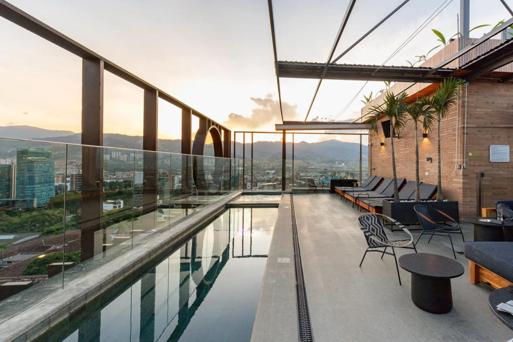 Balcony/Terrace in Hotel Marquee Medellín