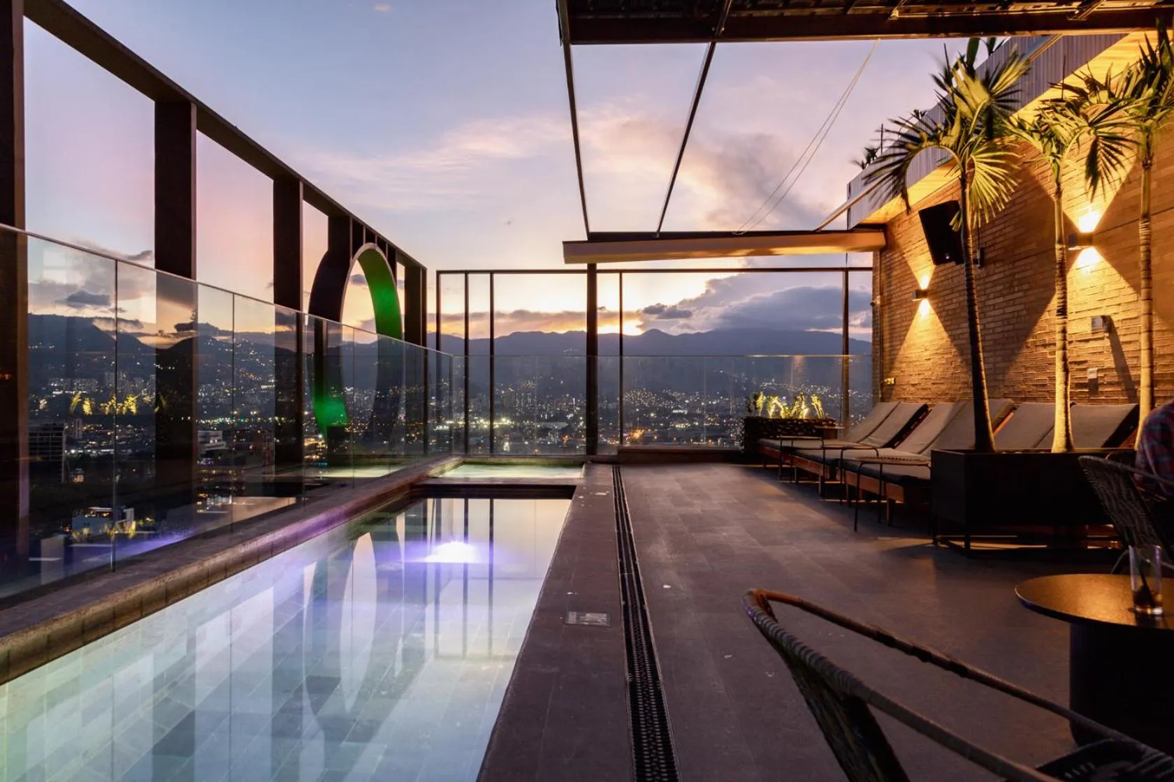Balcony/Terrace in Hotel Marquee Medellín