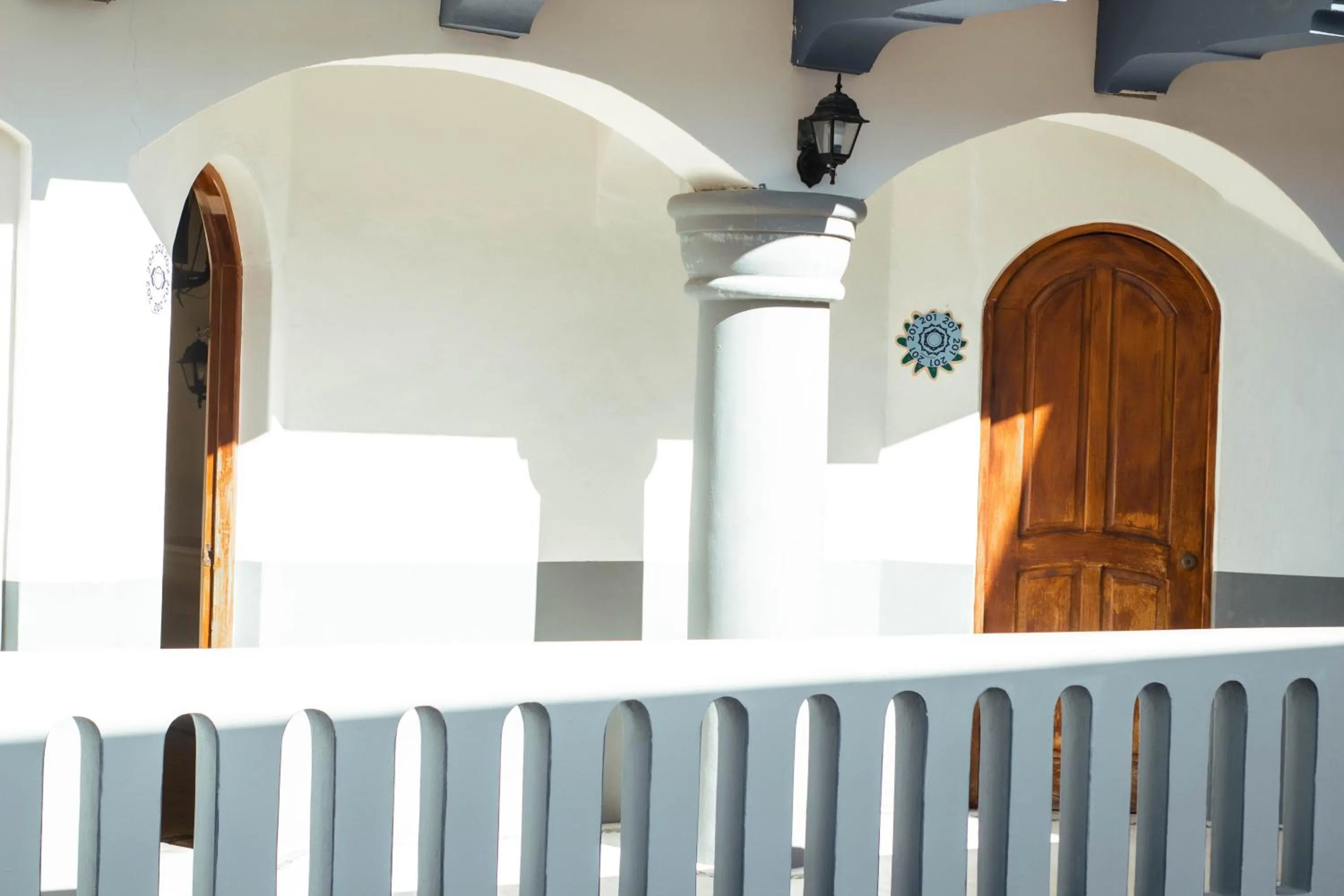 Decorative detail in Hotel Om Huatulco