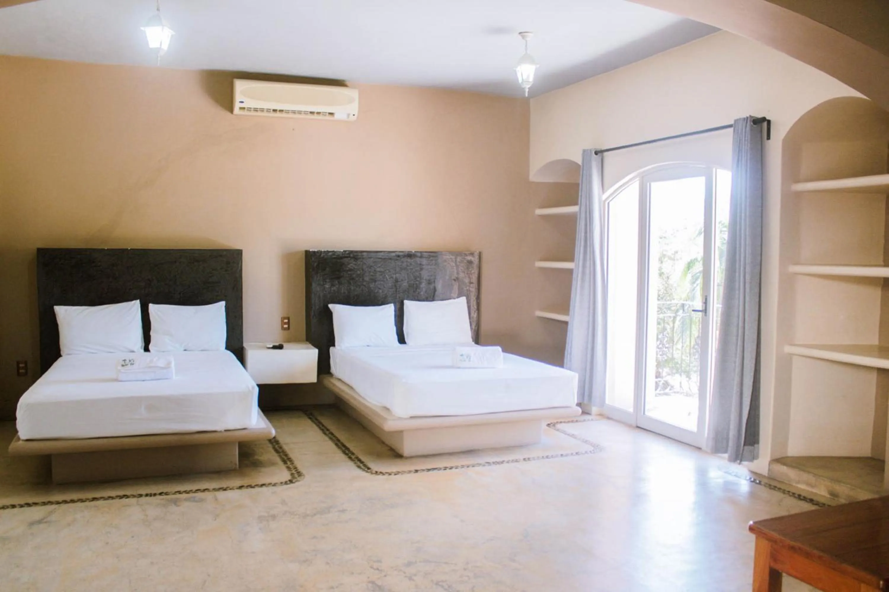 Bedroom, Bed in Hotel Om Huatulco