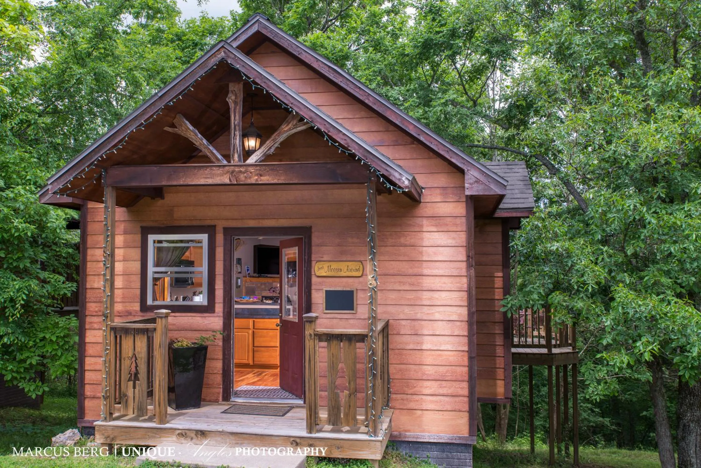 Mountain view in Eureka Sunset Cabins