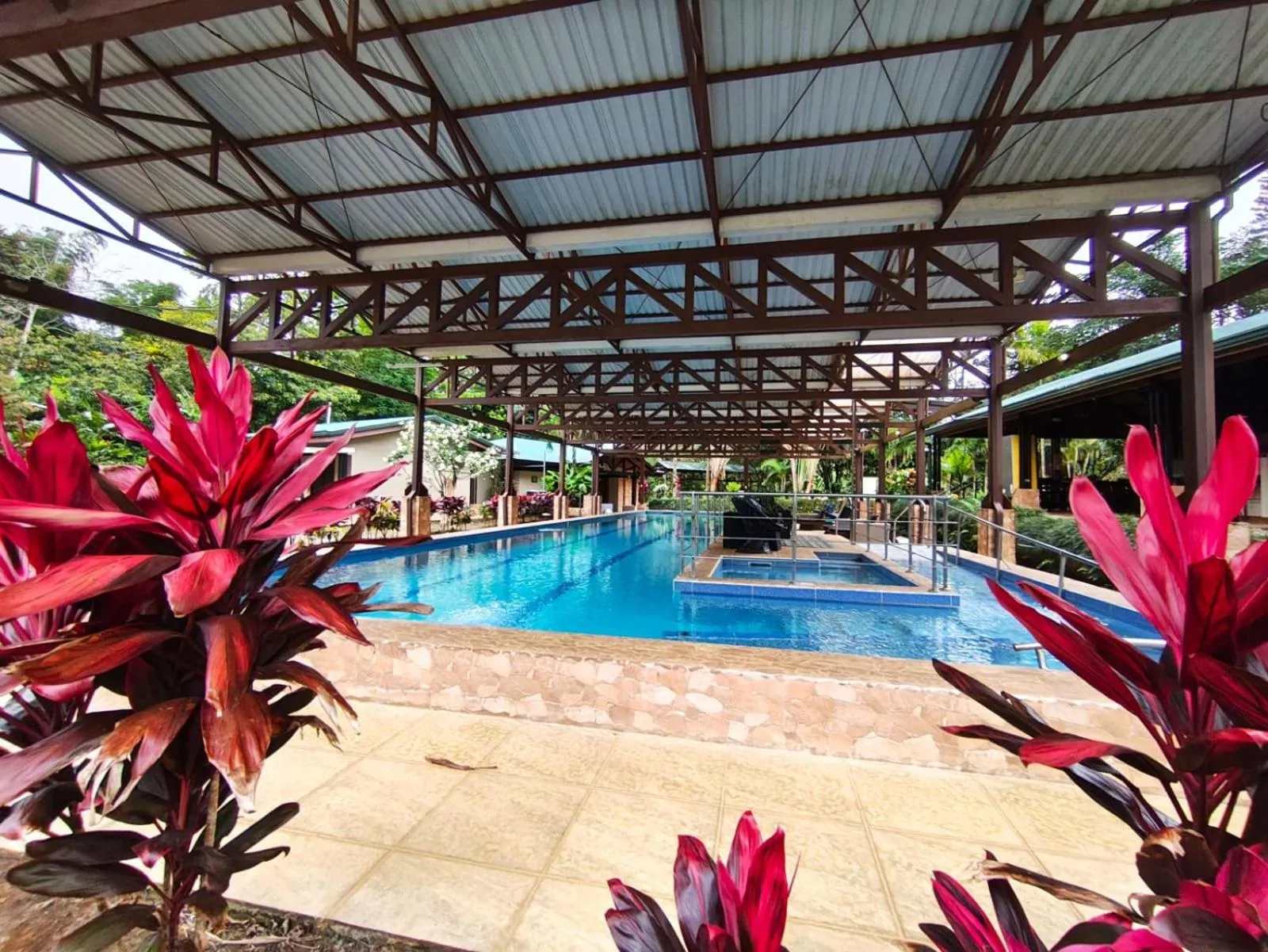 Swimming pool in Ávita Lodge