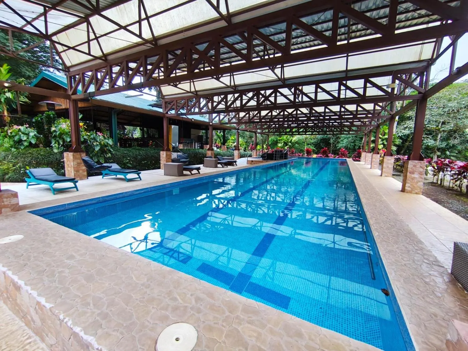 Swimming pool in Ávita Lodge