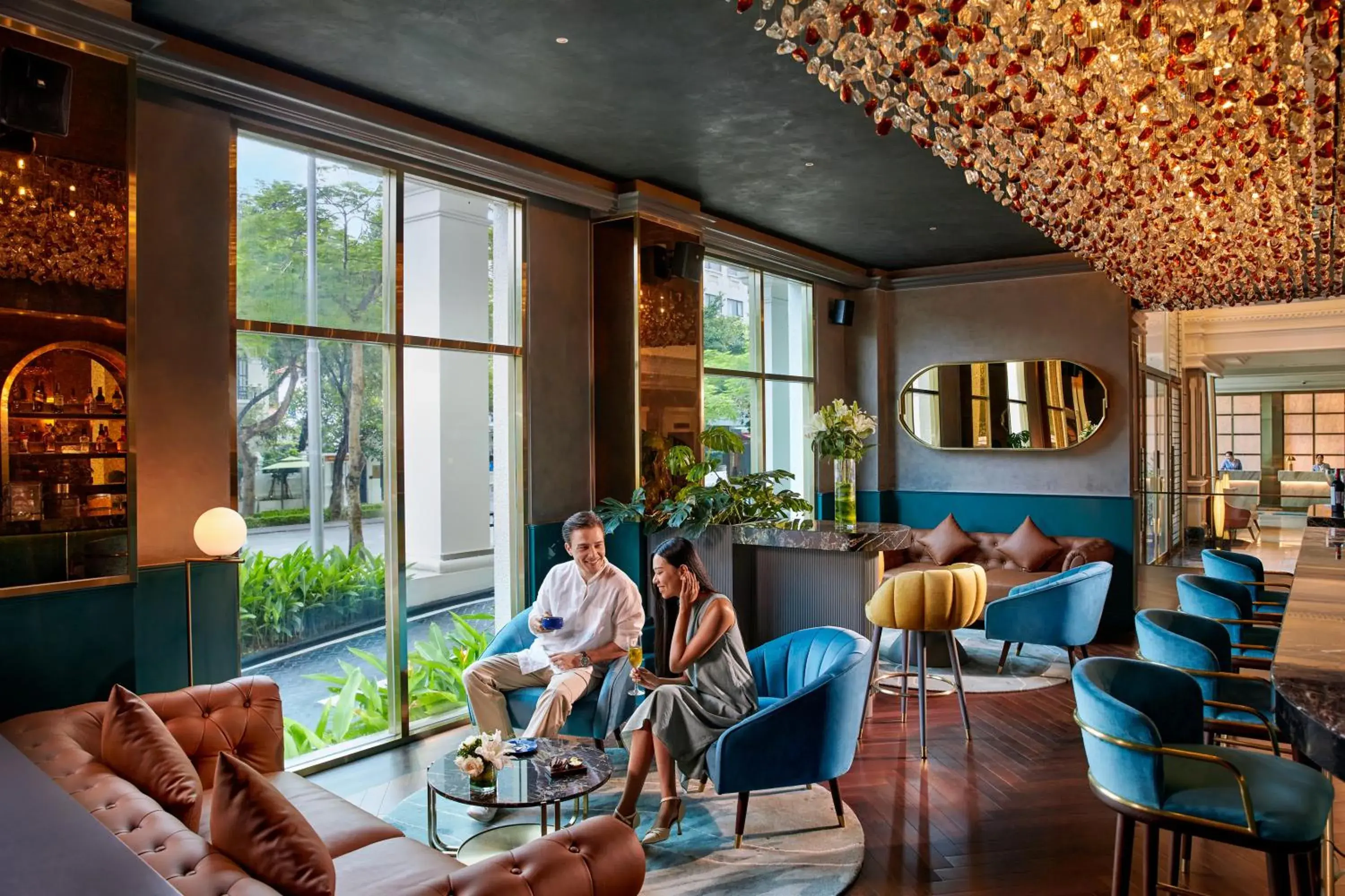 Lounge or bar in Mövenpick Hotel Hanoi Centre Lounge or bar in Mövenpick Hotel Hanoi Centre