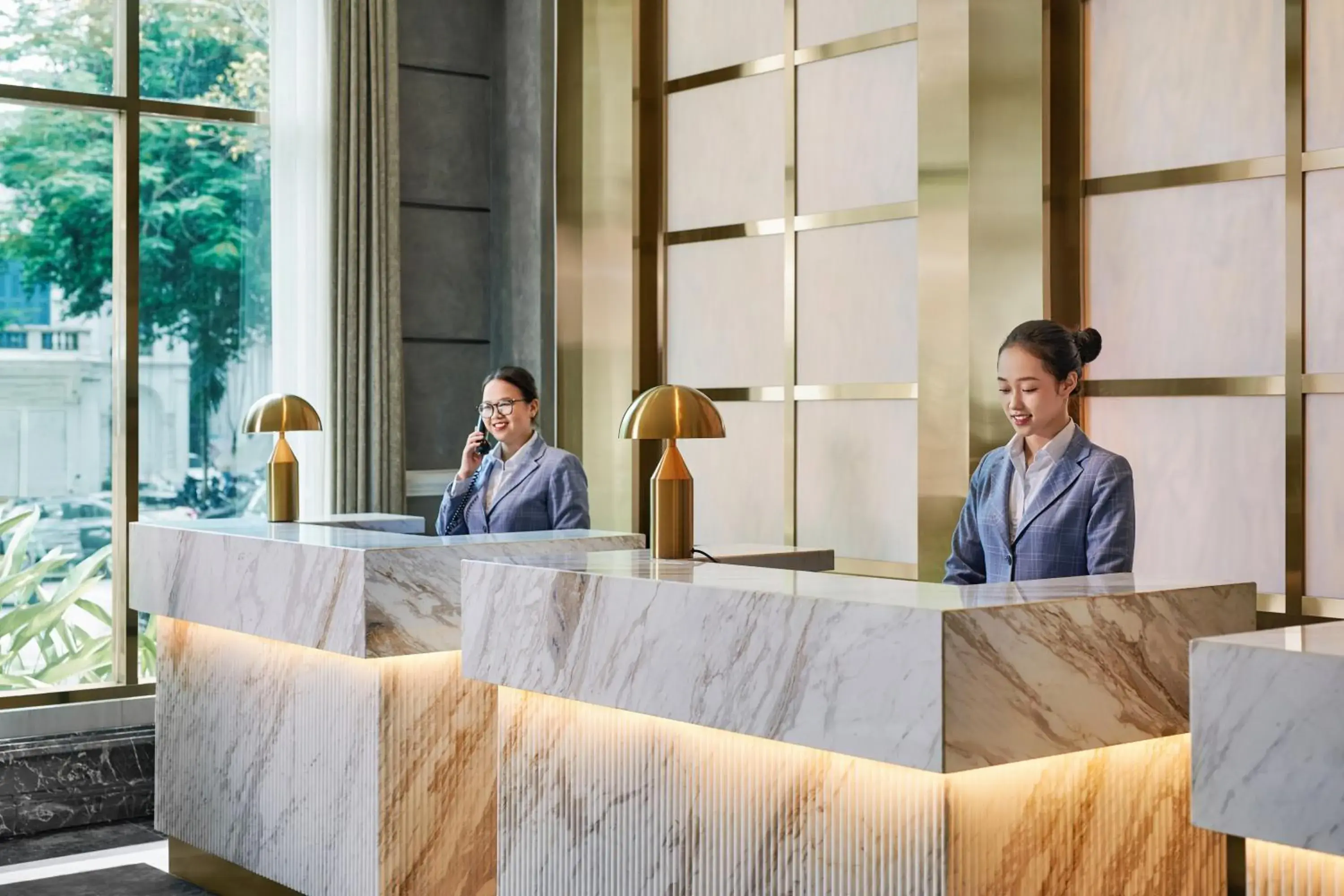 Lobby or reception in Mövenpick Hotel Hanoi Centre Lobby or reception in Mövenpick Hotel Hanoi Centre