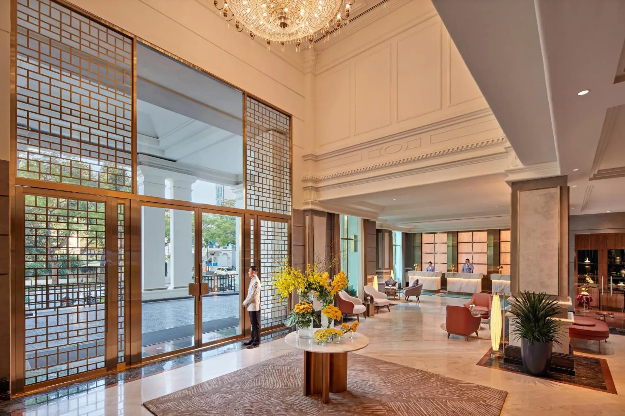 Lobby or reception in Mövenpick Hotel Hanoi Centre Lobby or reception in Mövenpick Hotel Hanoi Centre