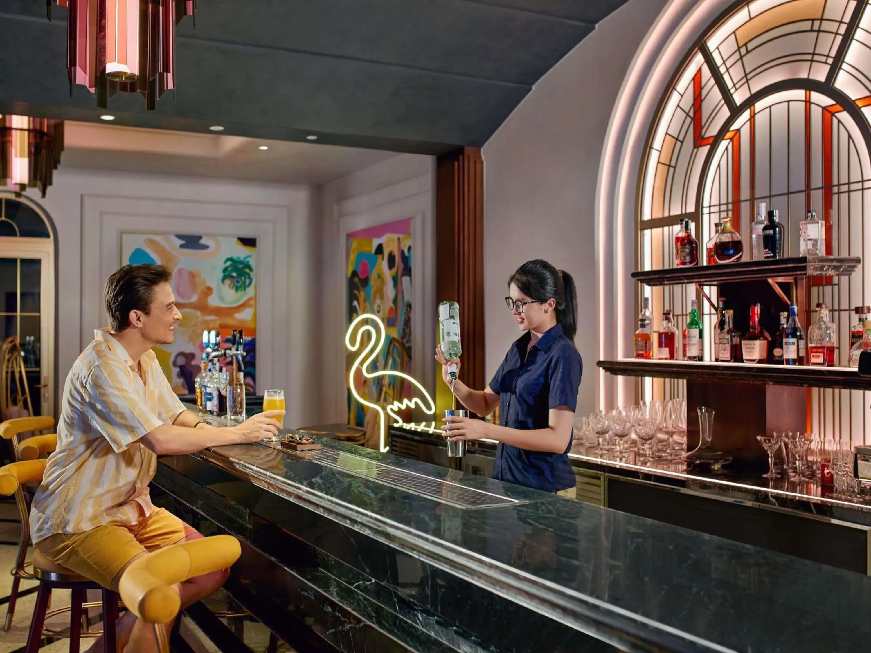 Lounge or bar in Mövenpick Hotel Hanoi Centre Lounge or bar in Mövenpick Hotel Hanoi Centre