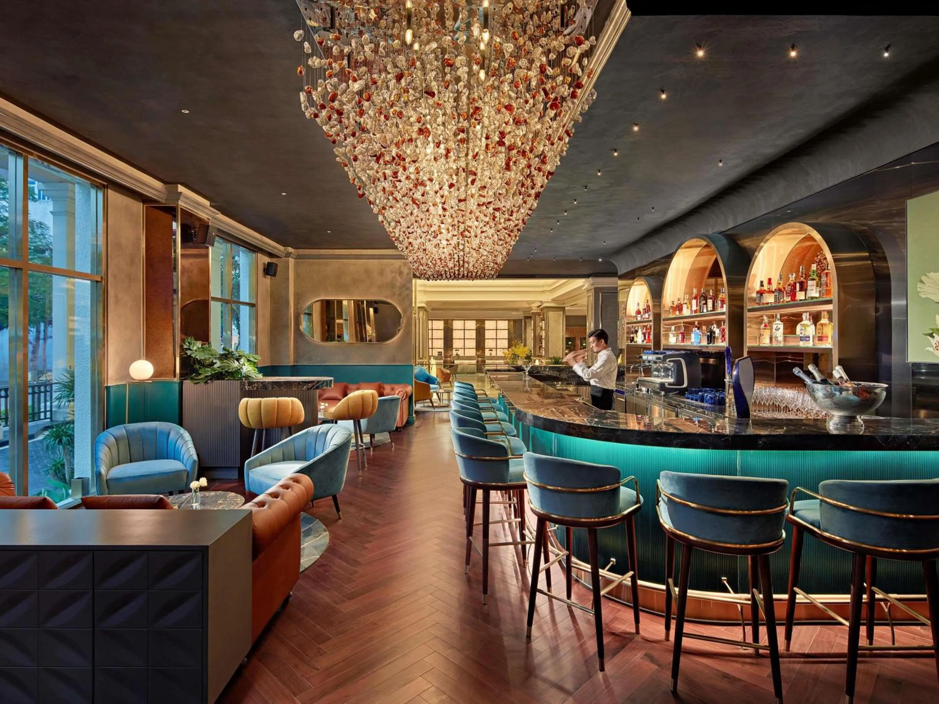 Property building in Mövenpick Hotel Hanoi Centre