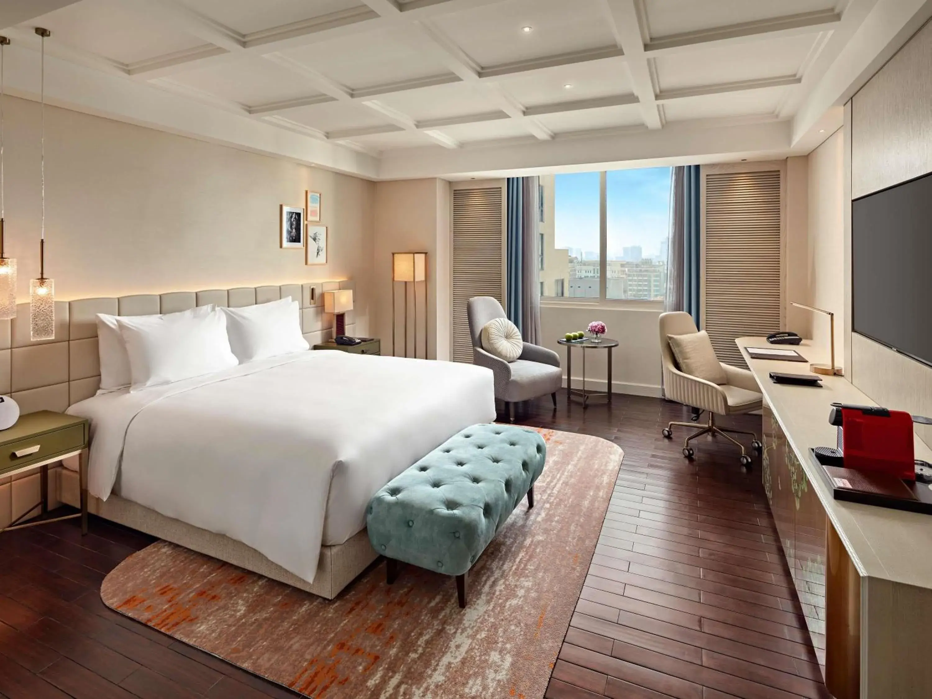 Bedroom, Bed in Mövenpick Hotel Hanoi Centre Bedroom, Bed in Mövenpick Hotel Hanoi Centre