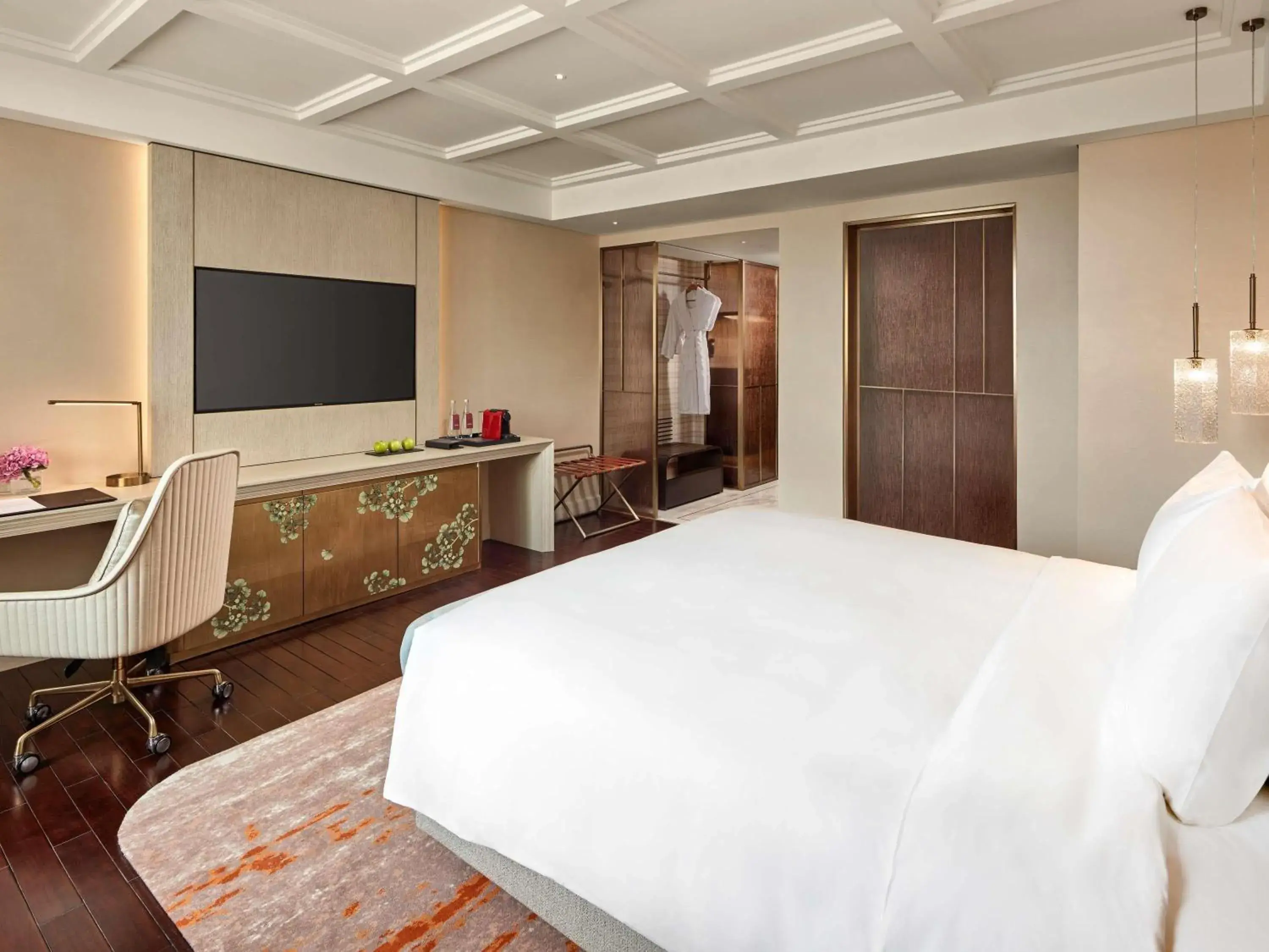 Bedroom, Bed in Mövenpick Hotel Hanoi Centre Bedroom, Bed in Mövenpick Hotel Hanoi Centre