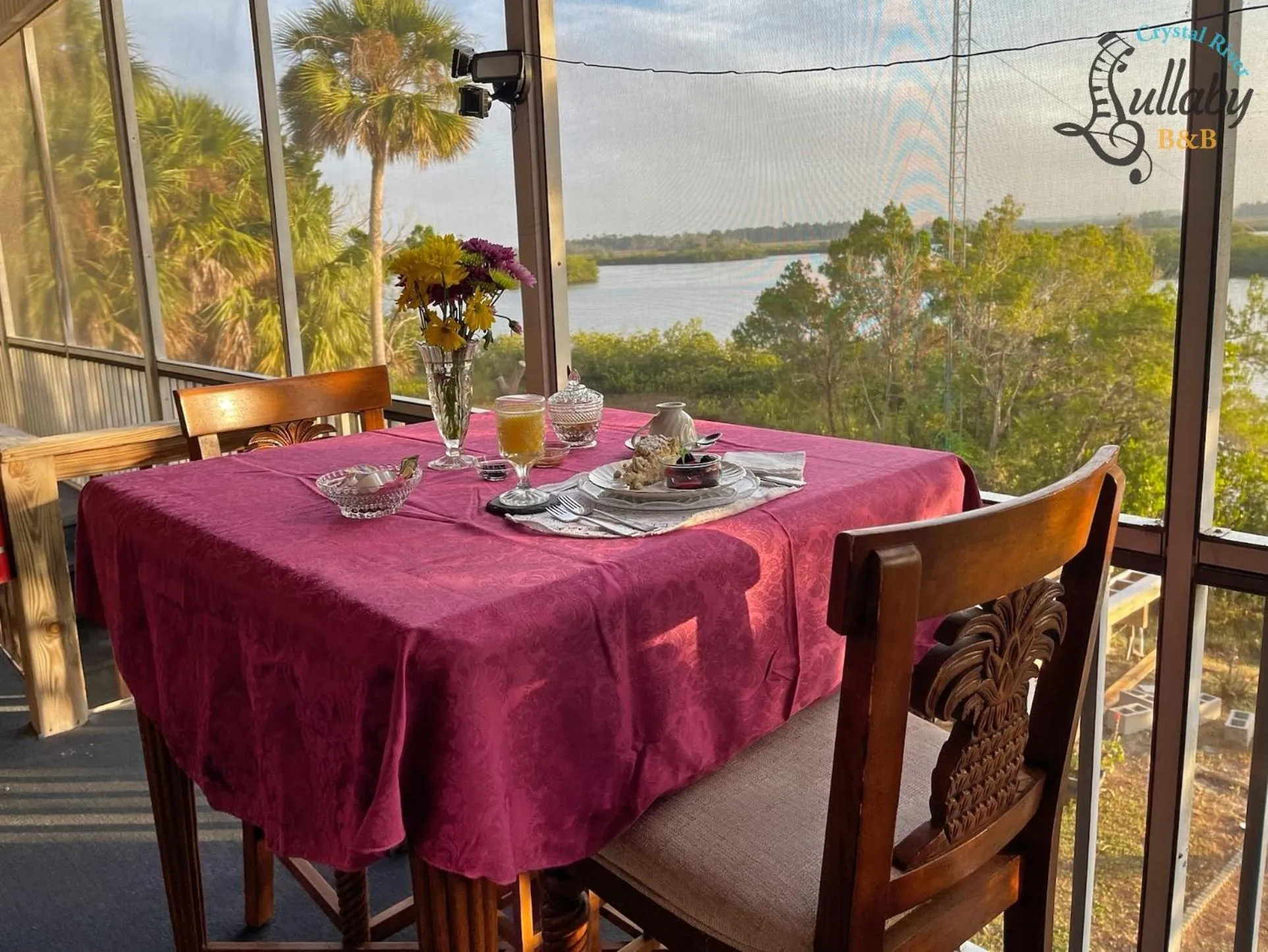 Balcony/Terrace in Crystal River Lullaby B&B