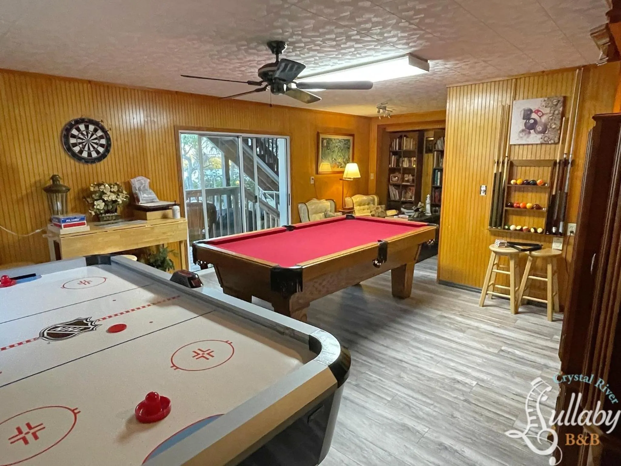 Game Room in Crystal River Lullaby B&B