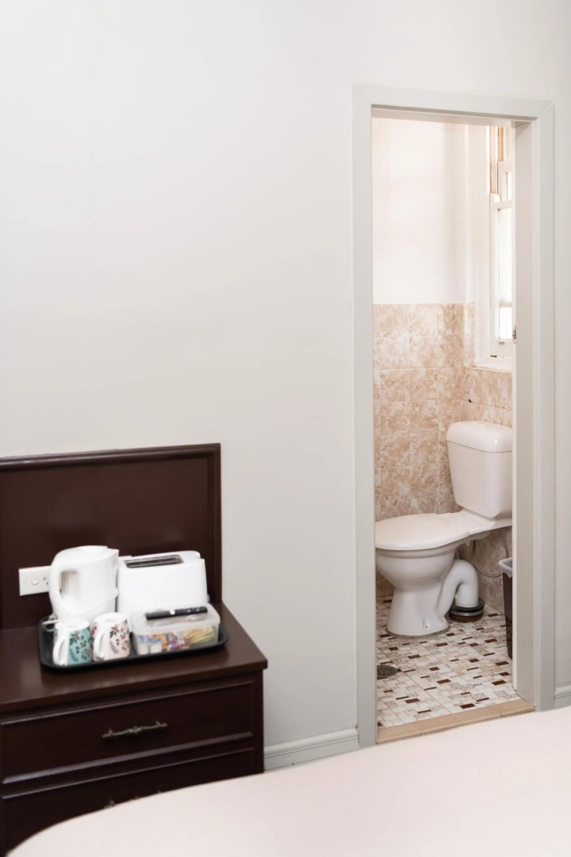 Bathroom in New Crown Hotel Motel