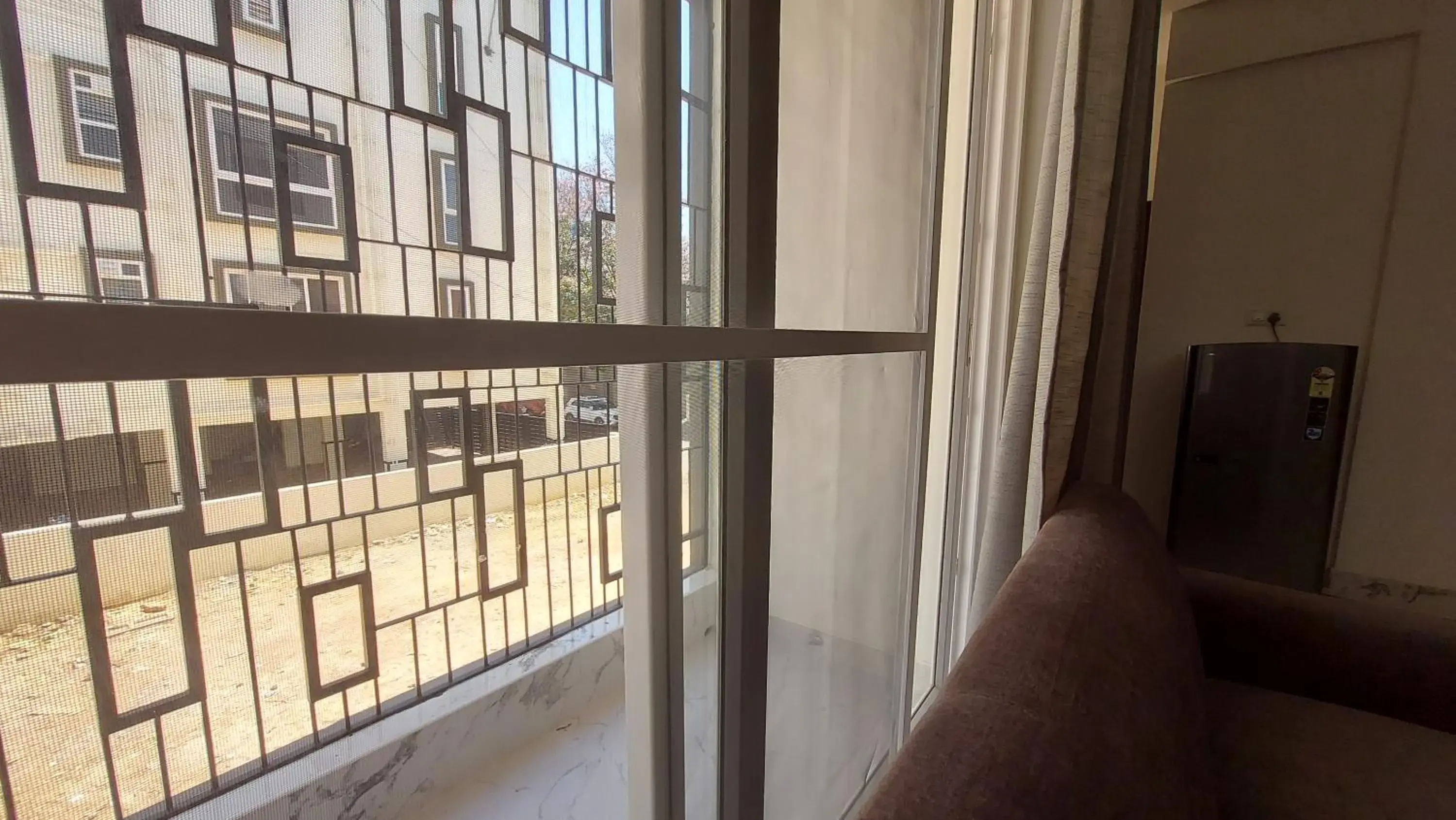 Quiet street view in Tranquil Serviced Apartments - HSR Layout Quiet street view in Tranquil Serviced Apartments - HSR Layout