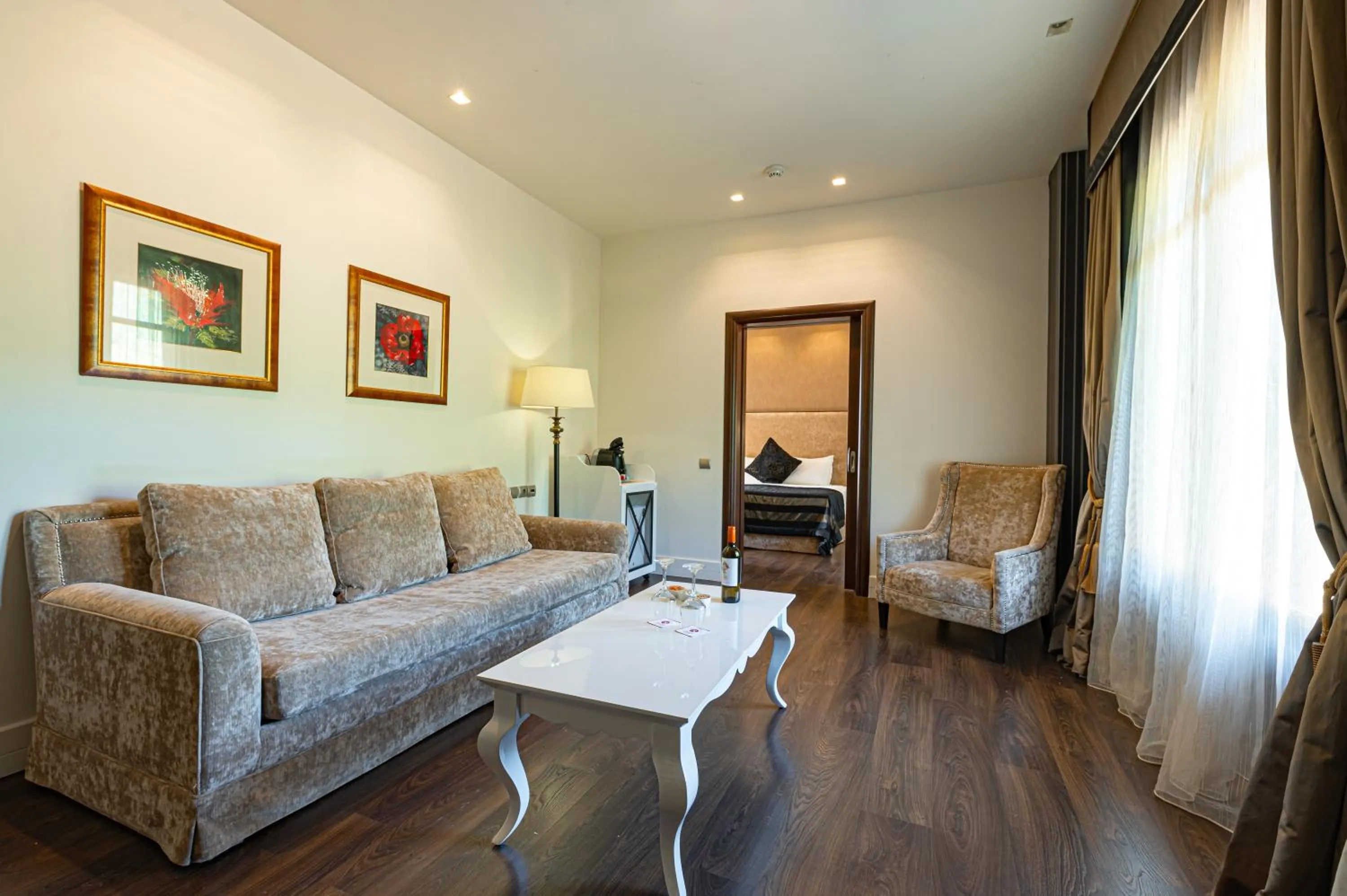 Living room in Nymfasia Resort