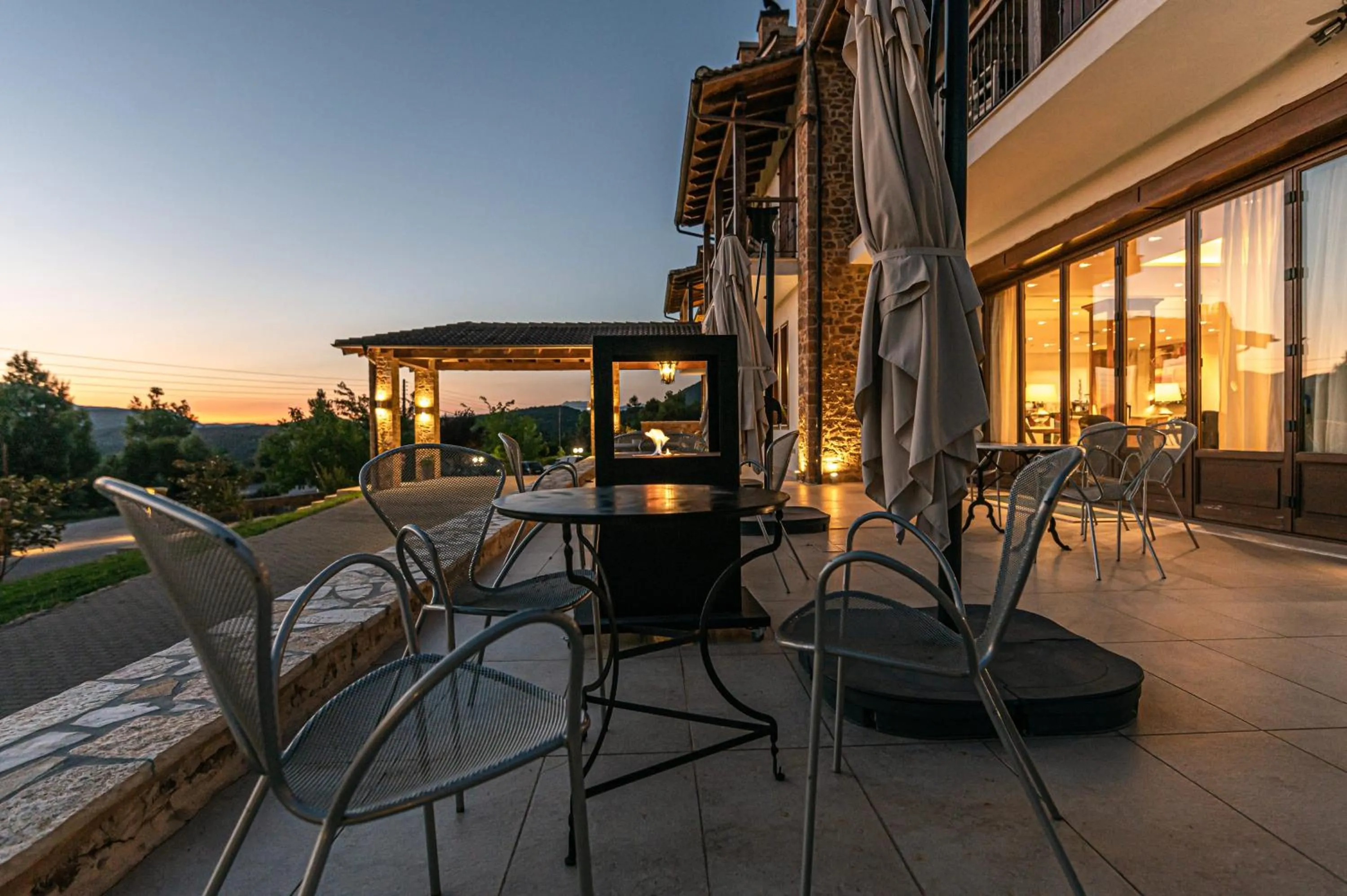 Balcony/Terrace in Nymfasia Resort