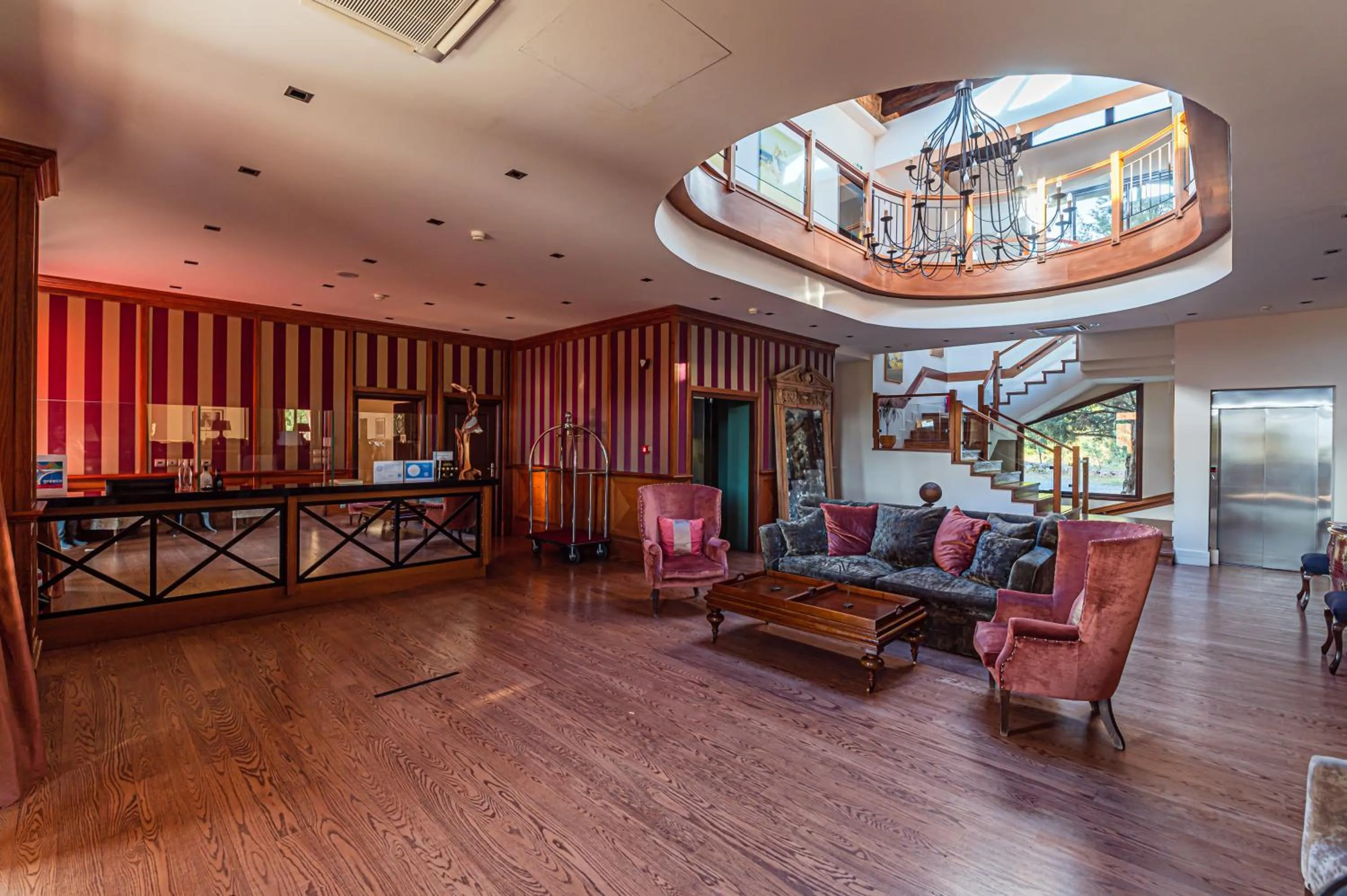 Lobby or reception in Nymfasia Resort