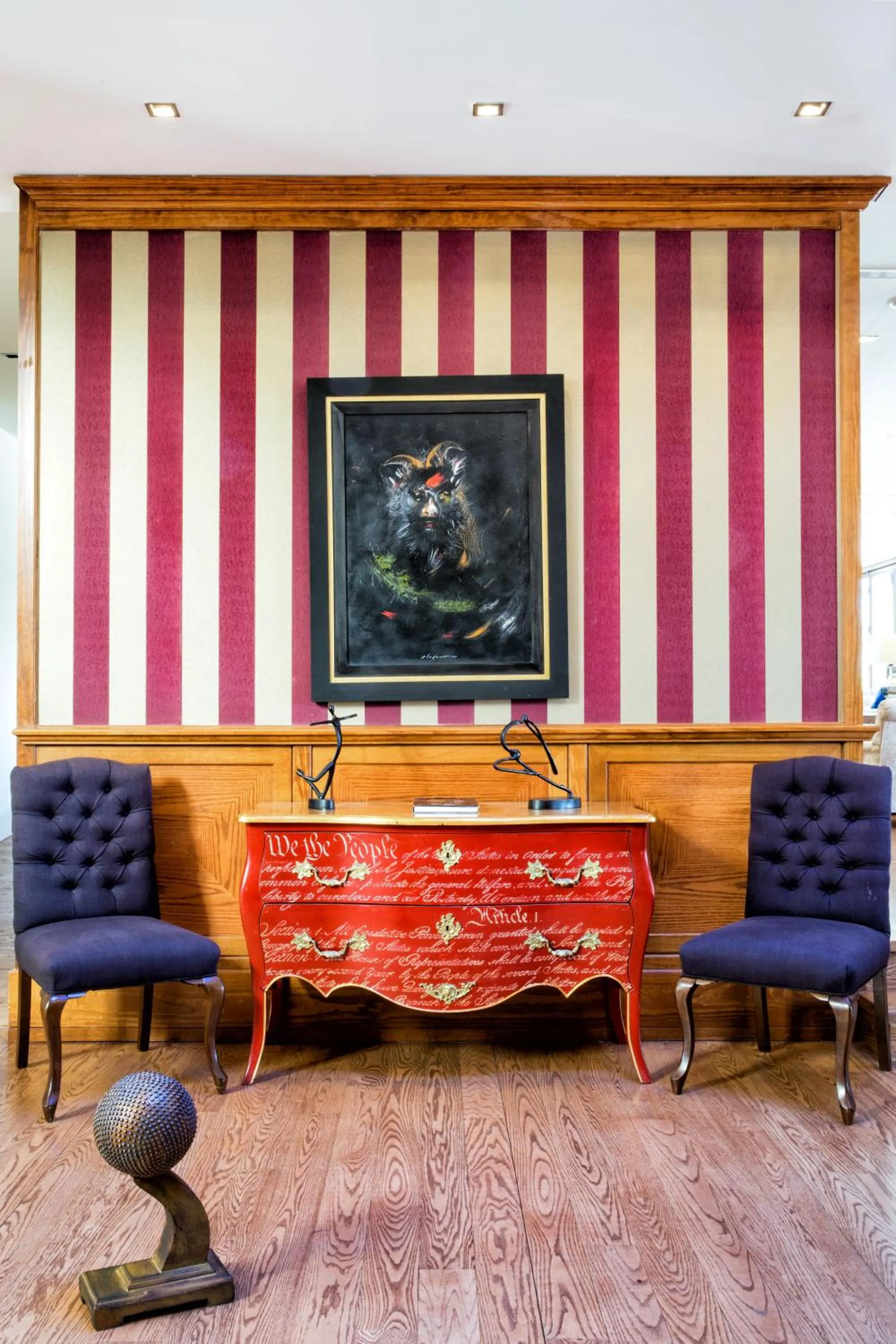 Decorative detail in Nymfasia Resort