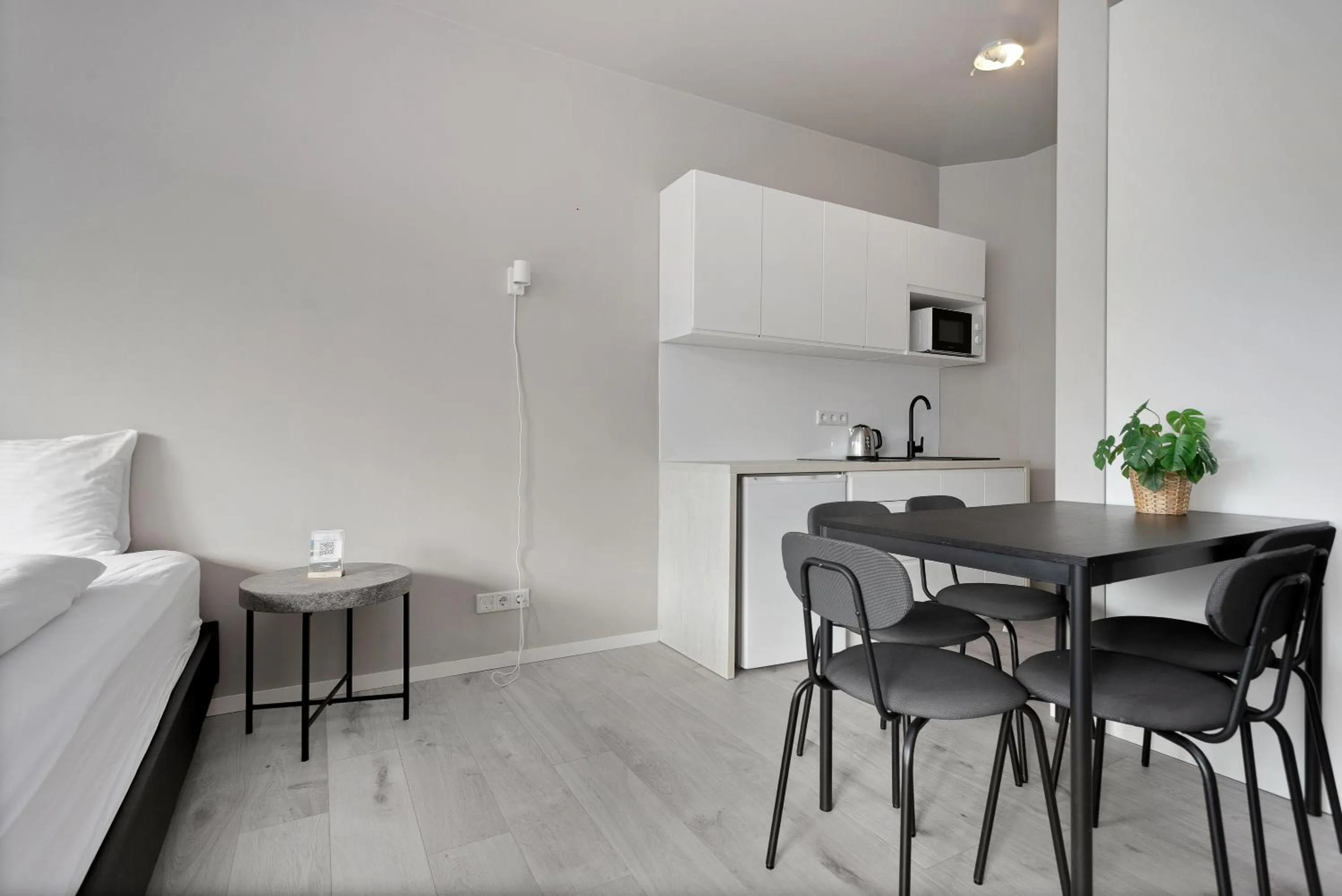 Kitchen or kitchenette in Iceland Comfort Apartments by Heimaleiga