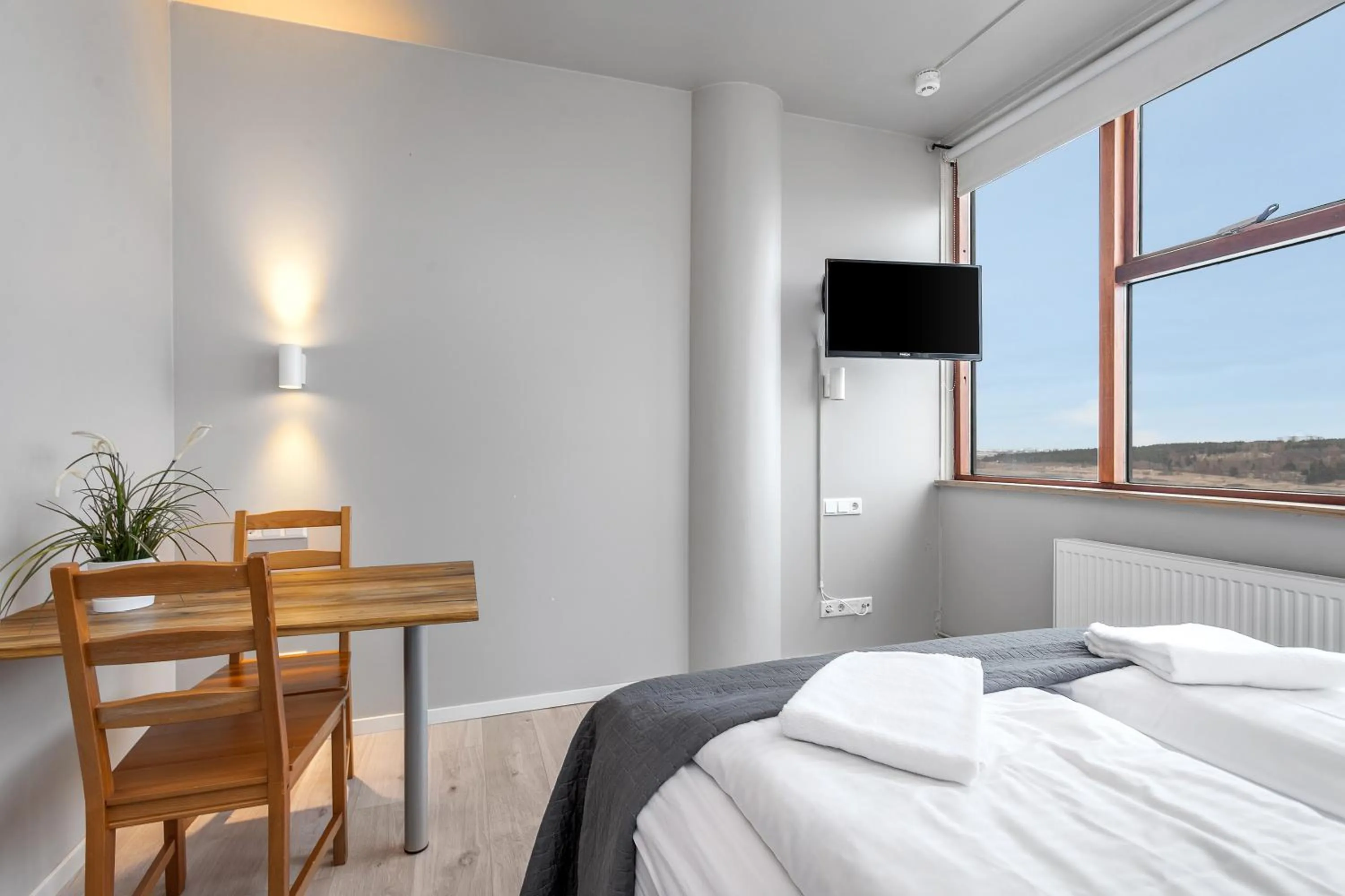 Bed in Iceland Comfort Apartments by Heimaleiga