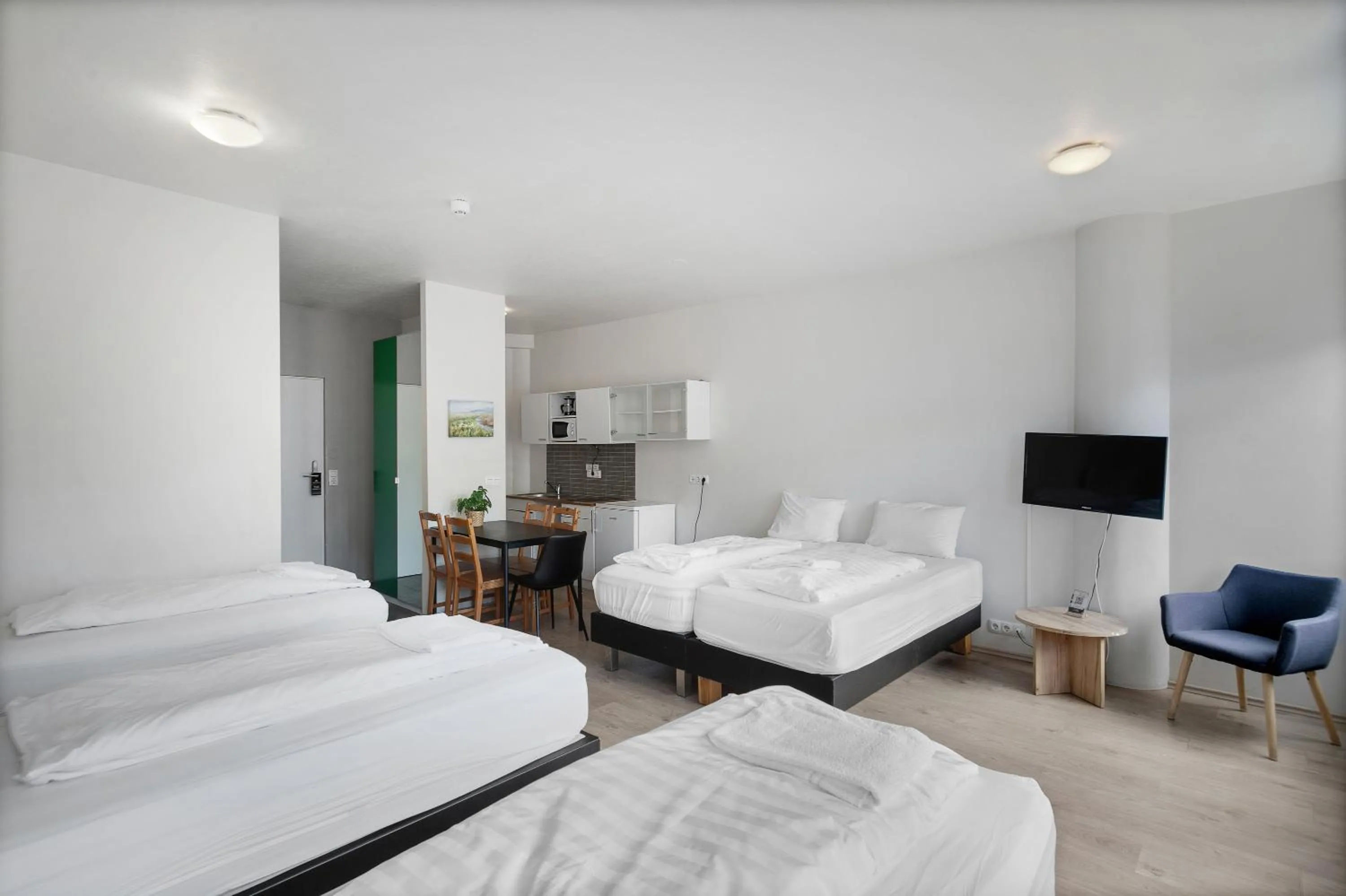 Bed in Iceland Comfort Apartments by Heimaleiga