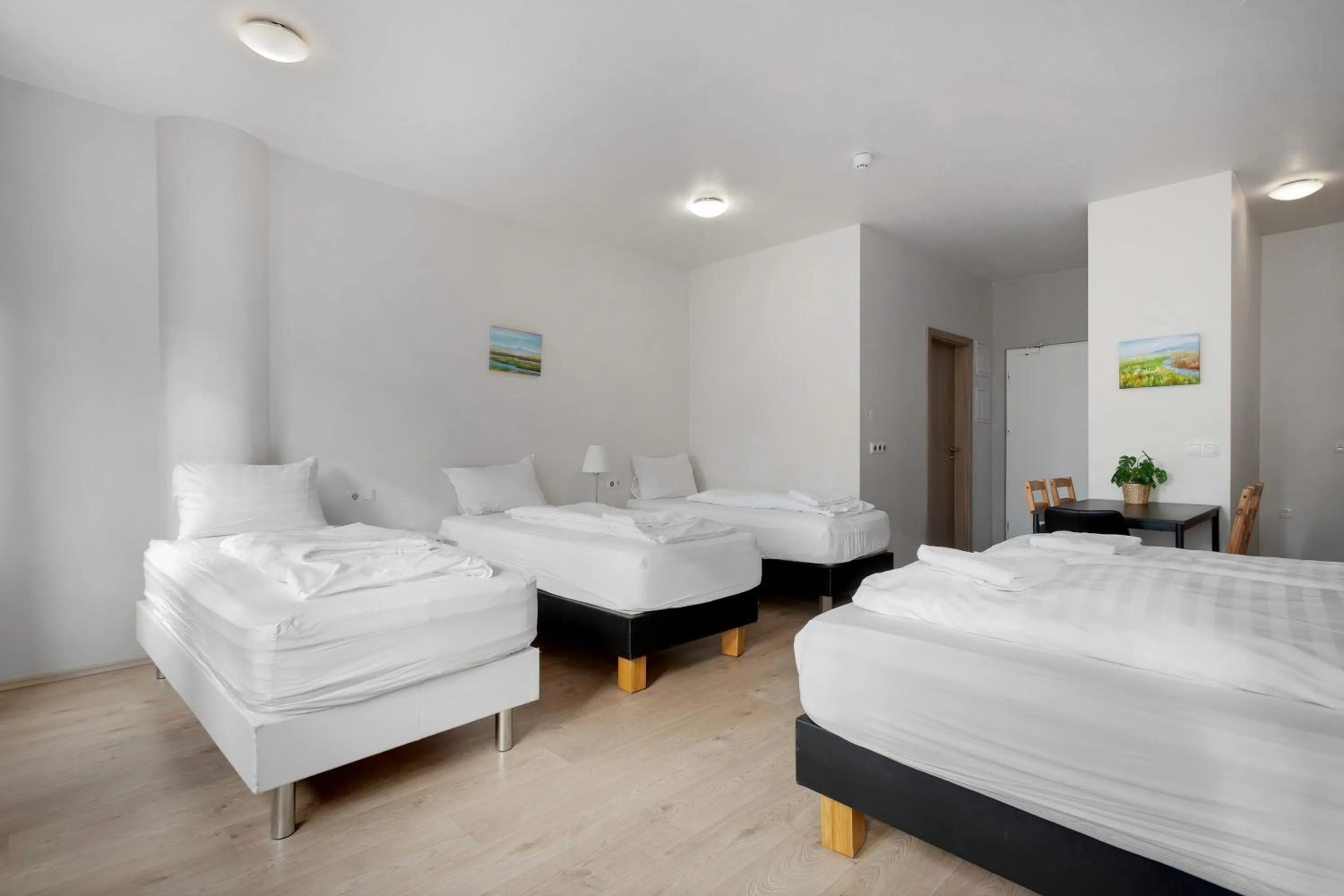 Bed in Iceland Comfort Apartments by Heimaleiga
