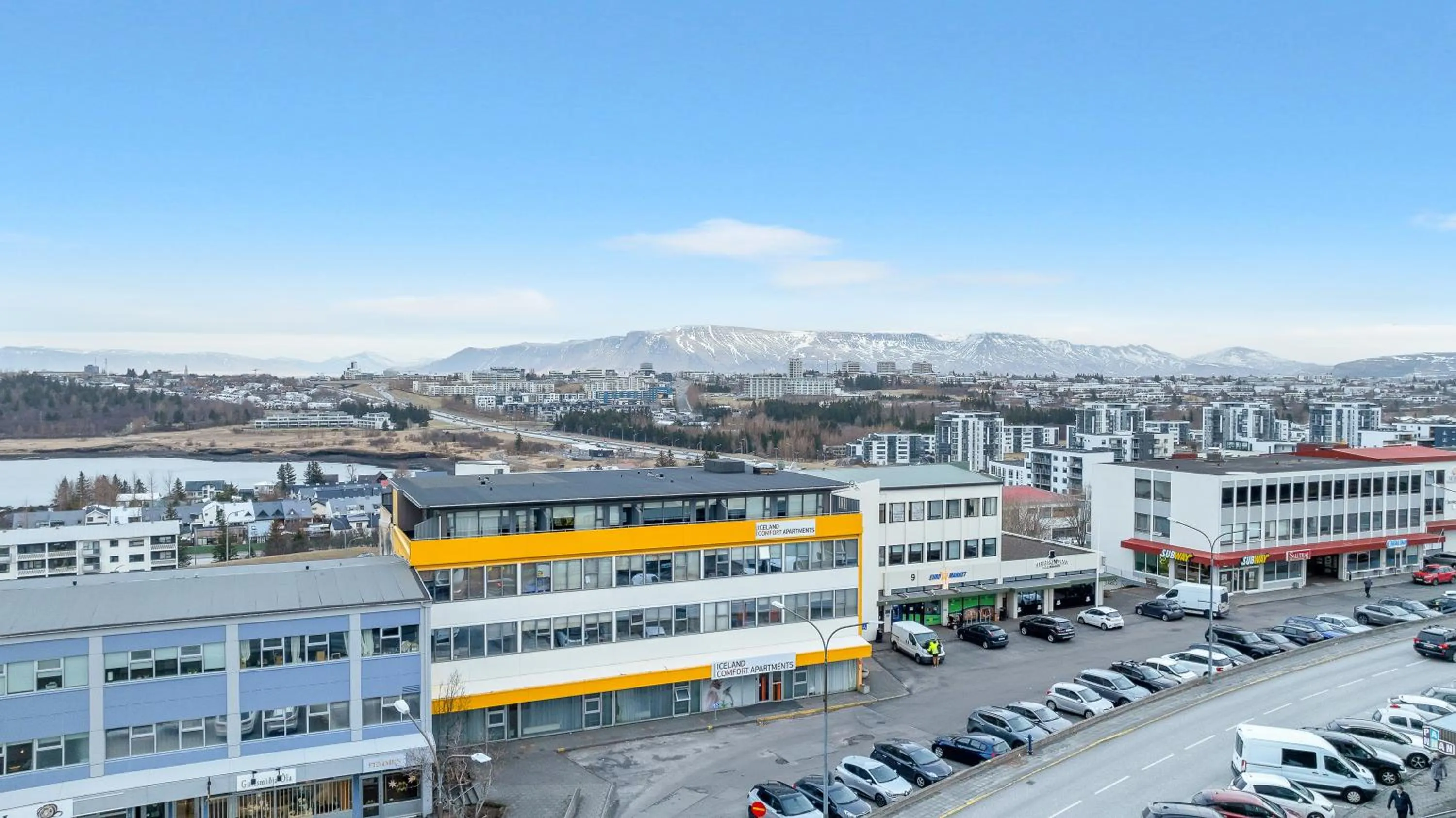 Property building in Iceland Comfort Apartments by Heimaleiga