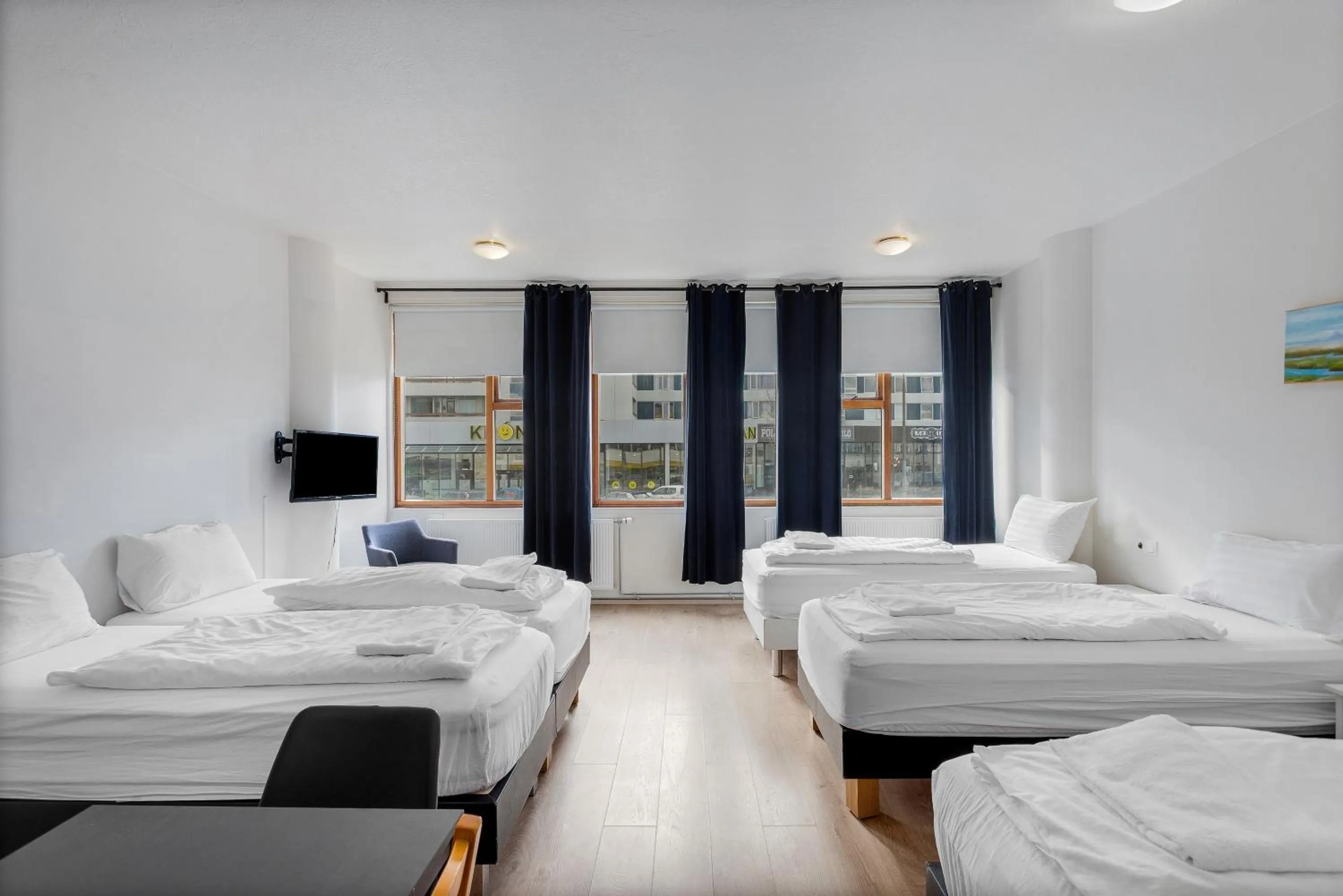 Bed in Iceland Comfort Apartments by Heimaleiga