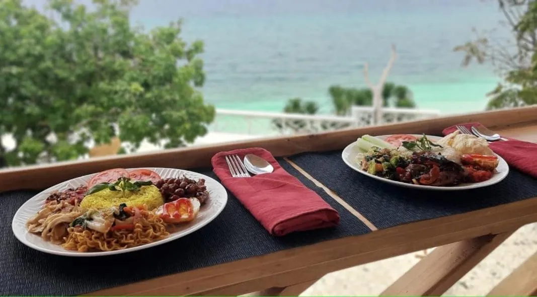 Food in Akasha Beach Club