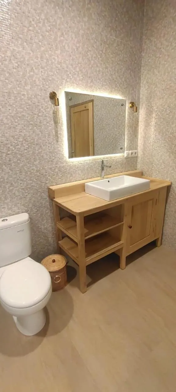 Toilet in Akasha Beach Club