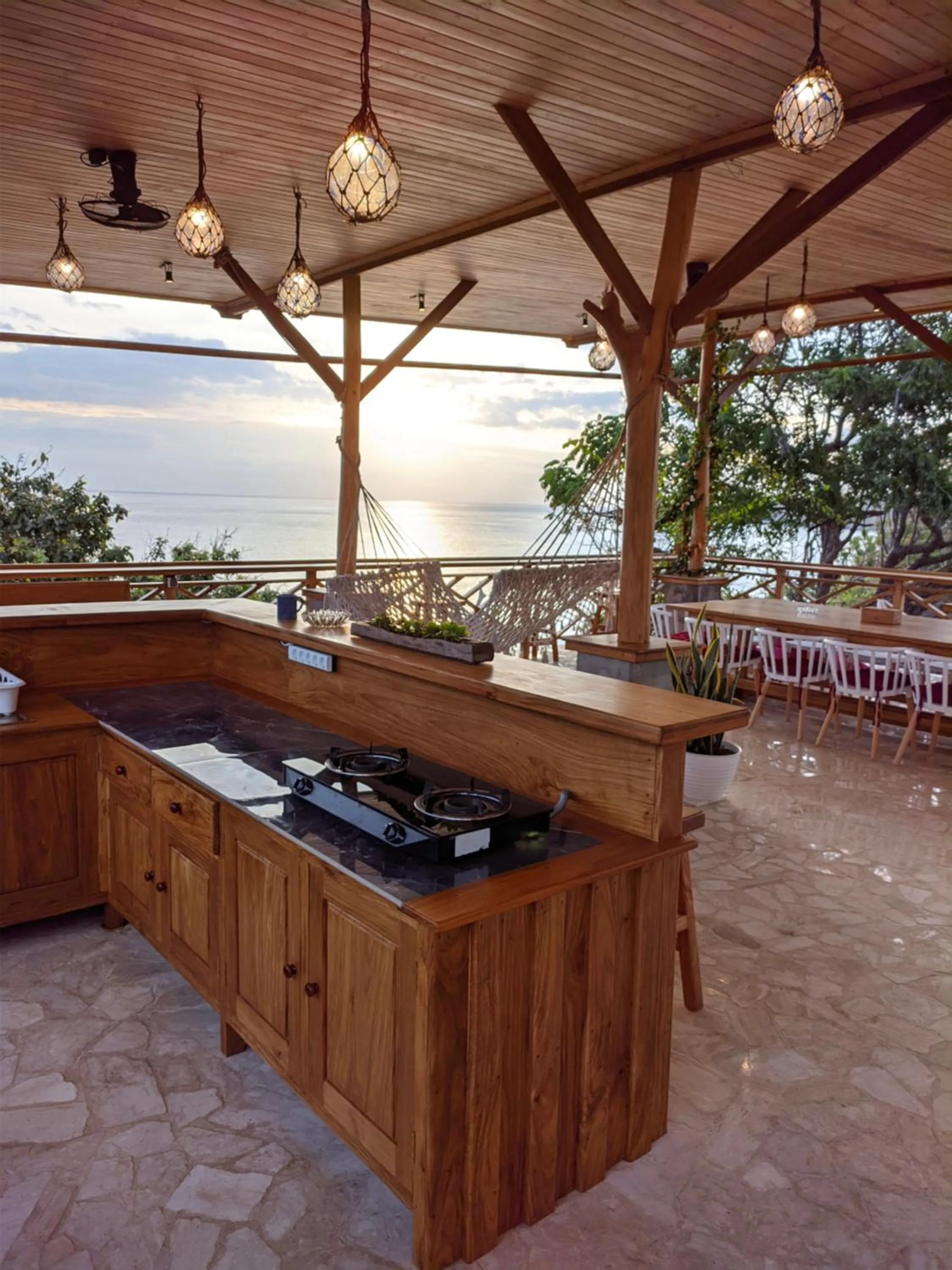 Kitchen or kitchenette in Akasha Beach Club