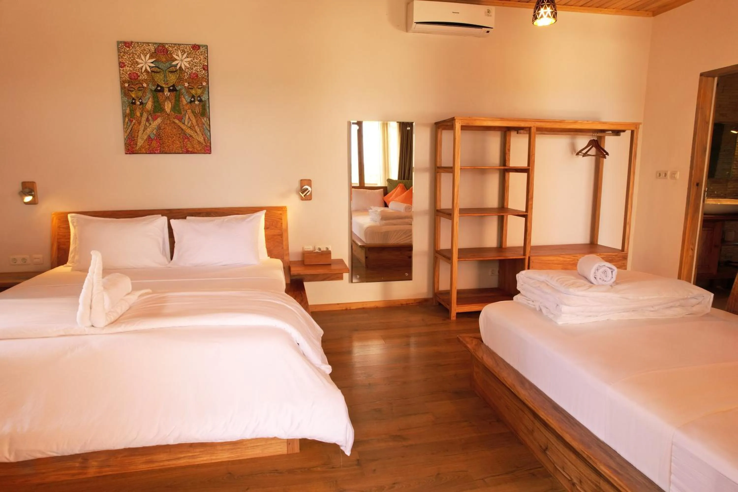 Bedroom, Bed in Akasha Beach Club