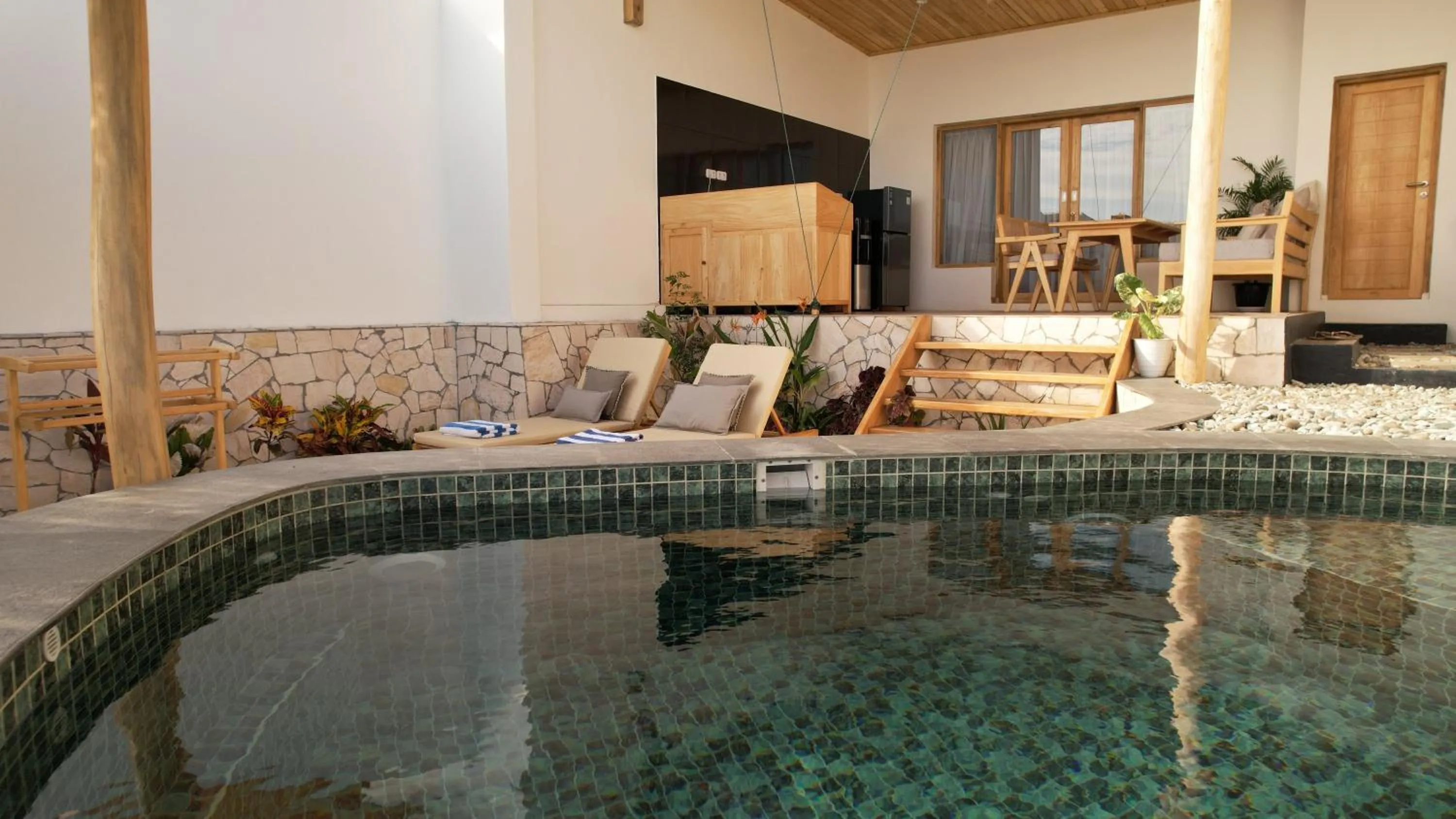 Balcony/Terrace in Akasha Beach Club