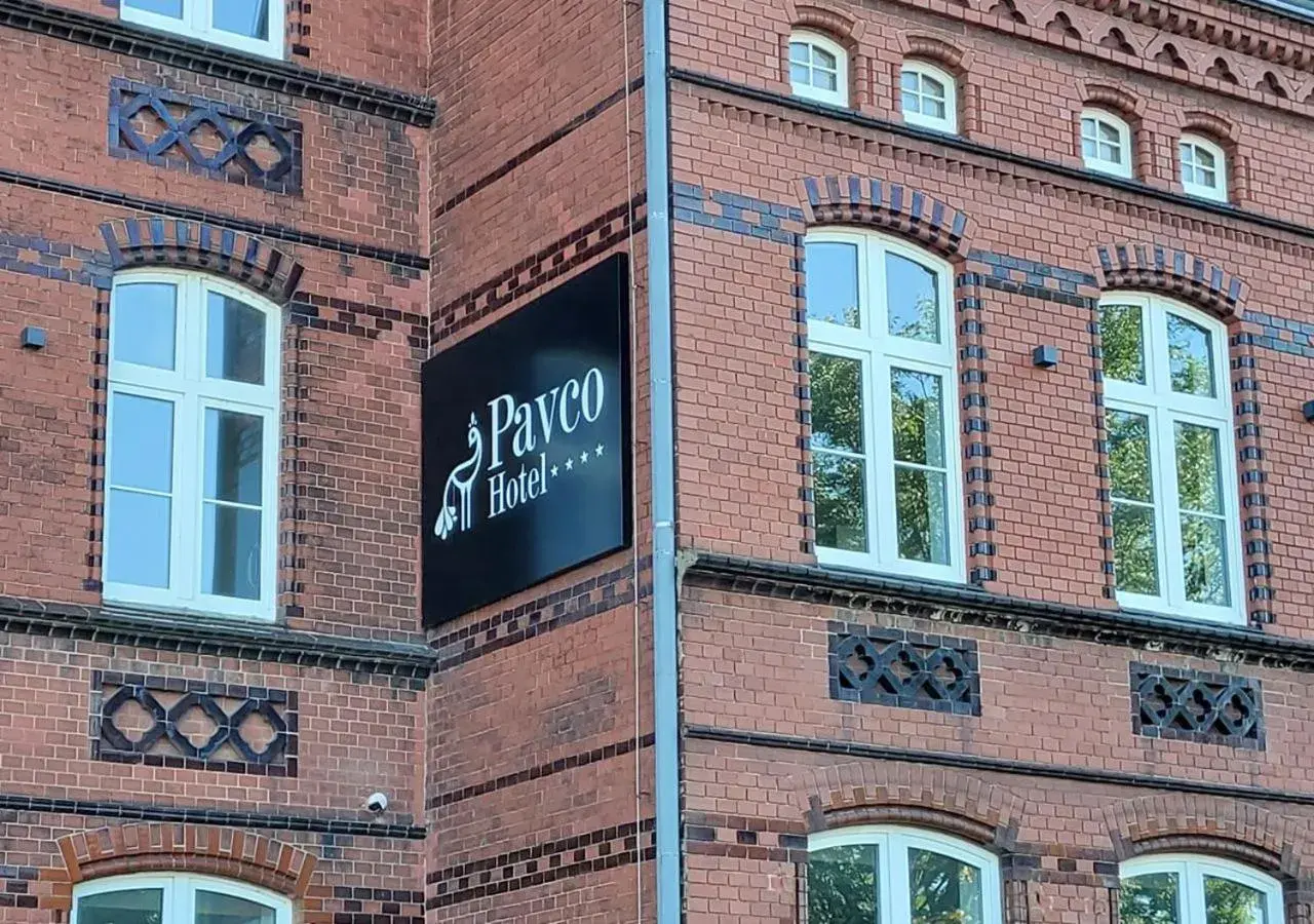 Property building in Hotel Pavco Property building in Hotel Pavco