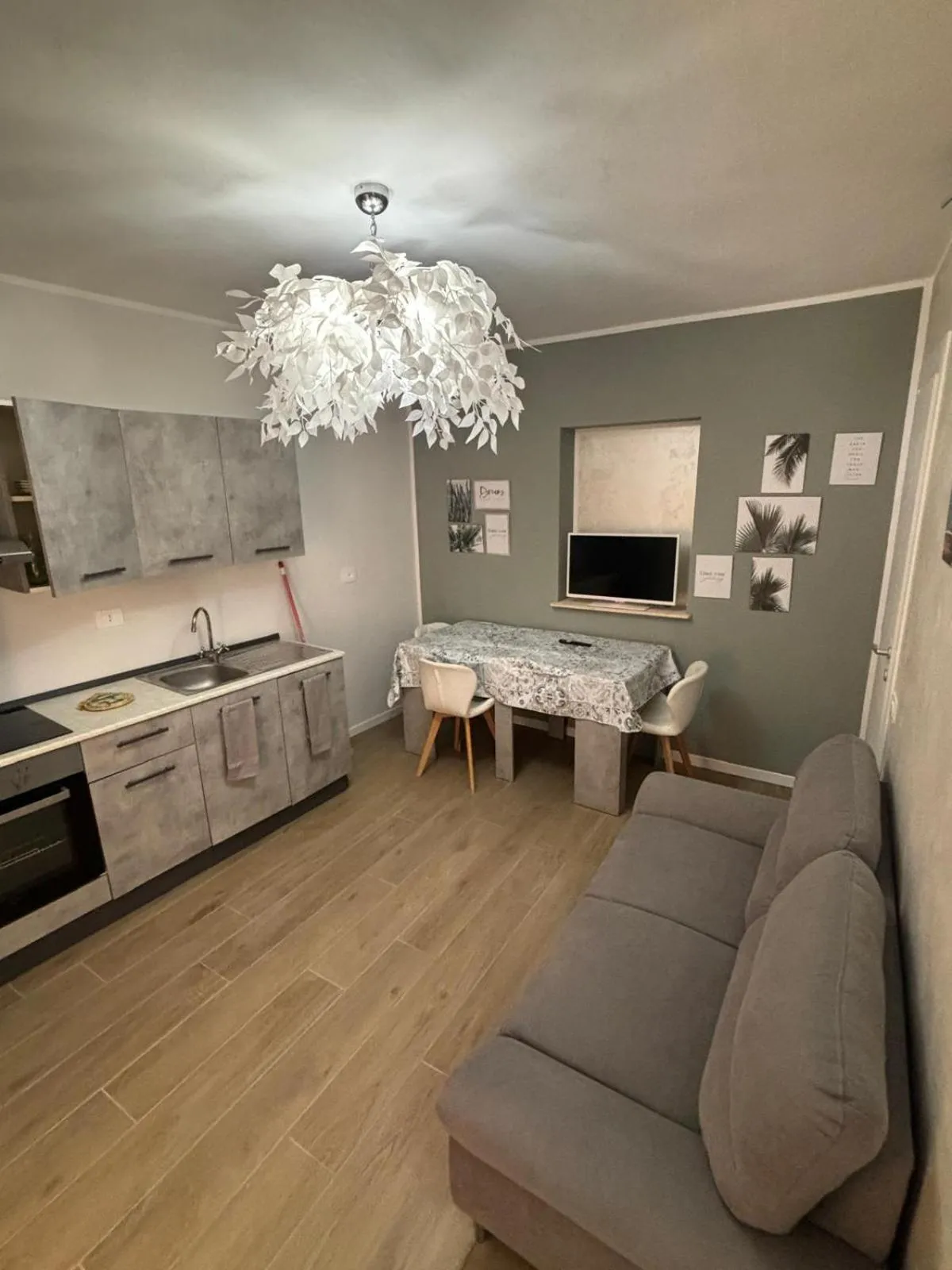 Kitchen or kitchenette in Agriturismo B&B La Cerasa