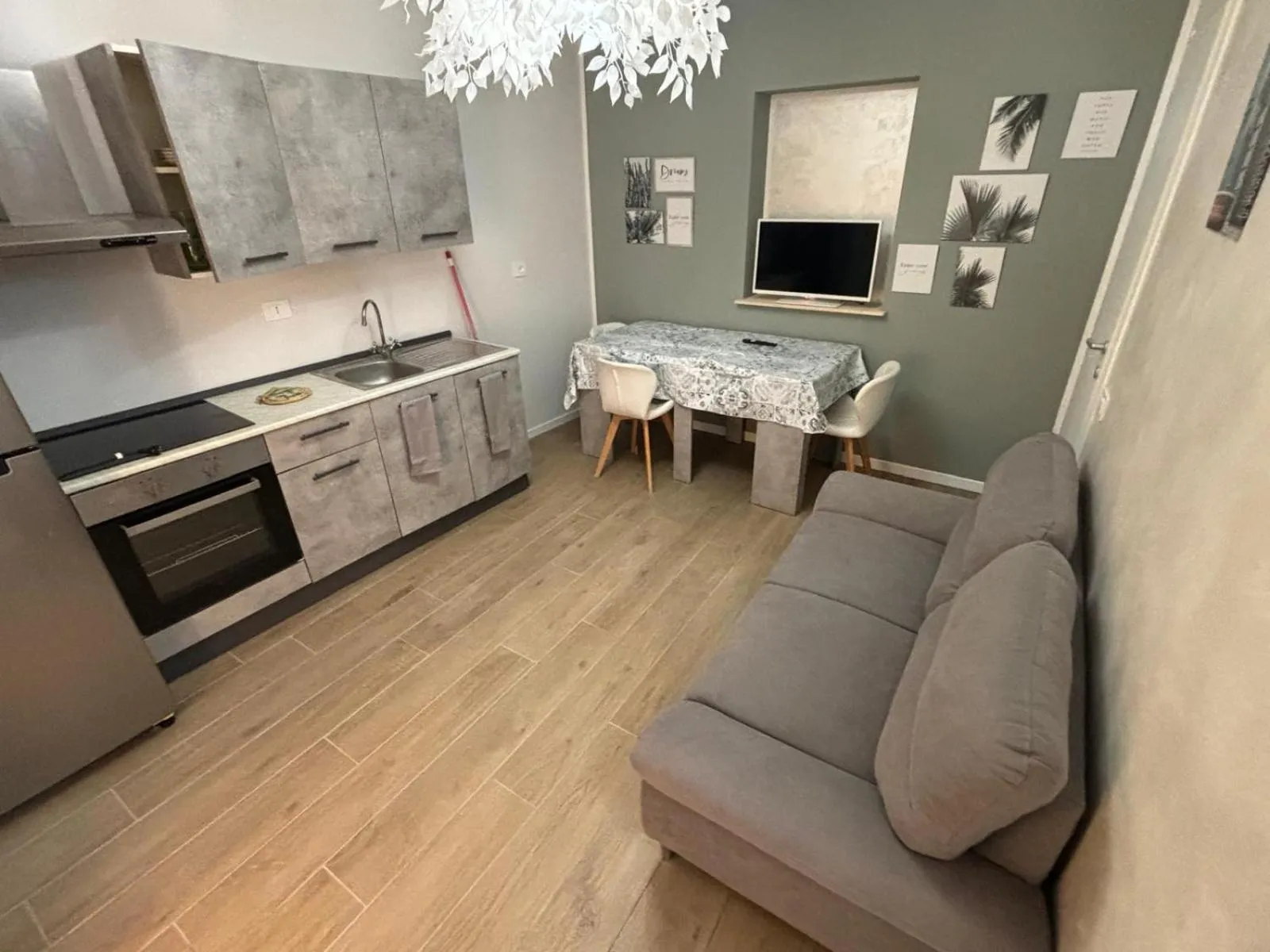 Kitchen or kitchenette in Agriturismo B&B La Cerasa