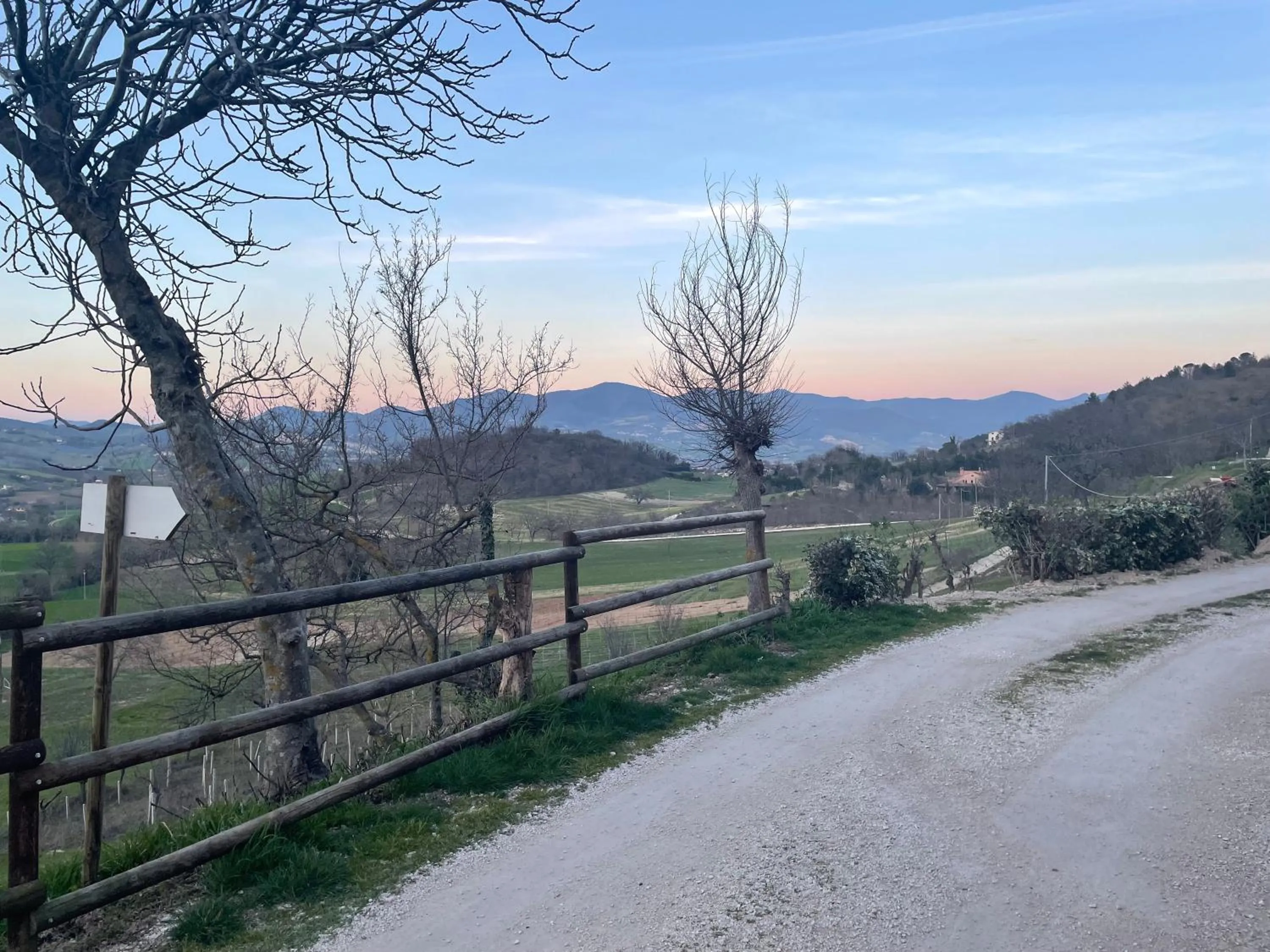 Natural landscape in Agriturismo B&B La Cerasa