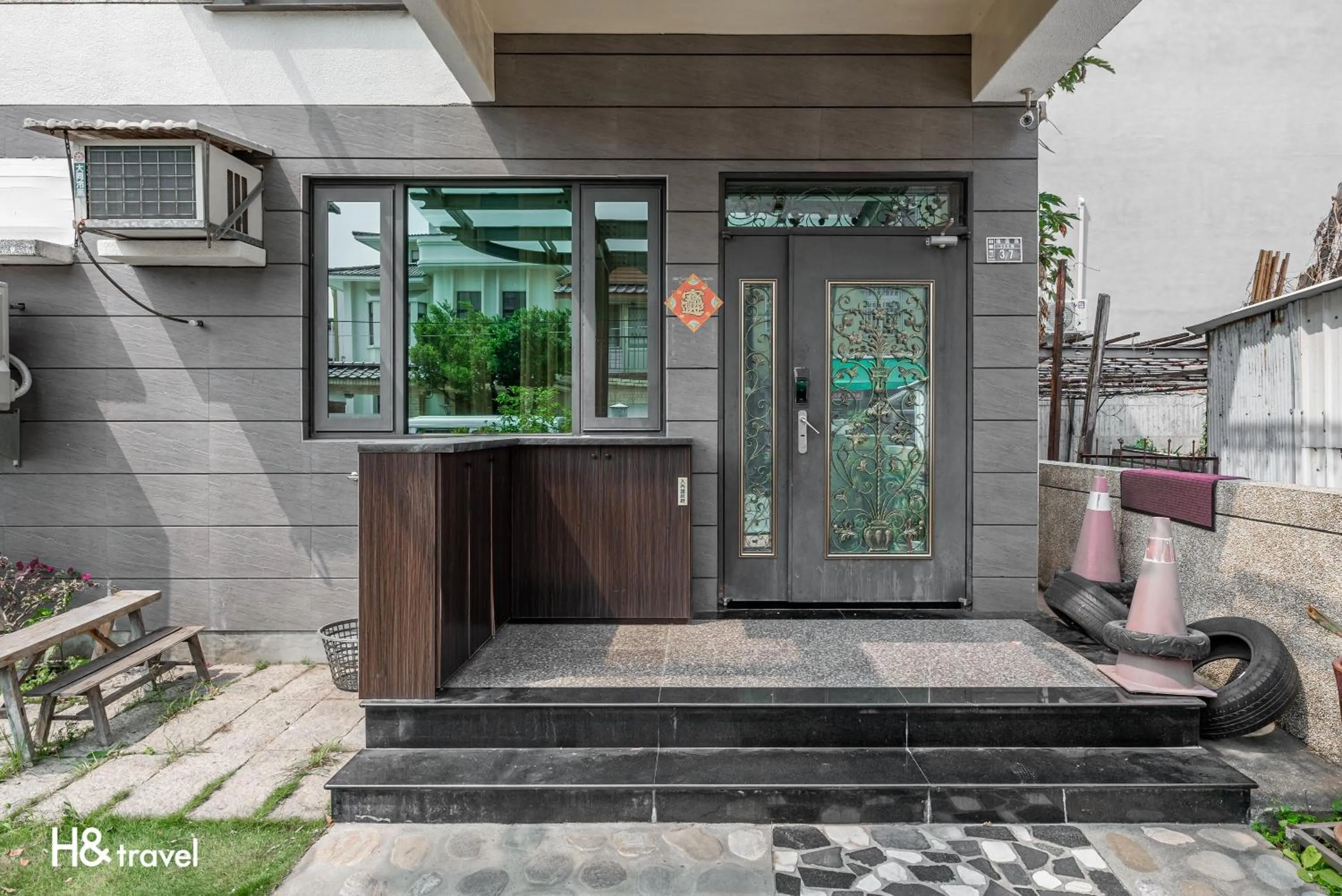 Facade/entrance in Taitung Feng lin Smart Stay