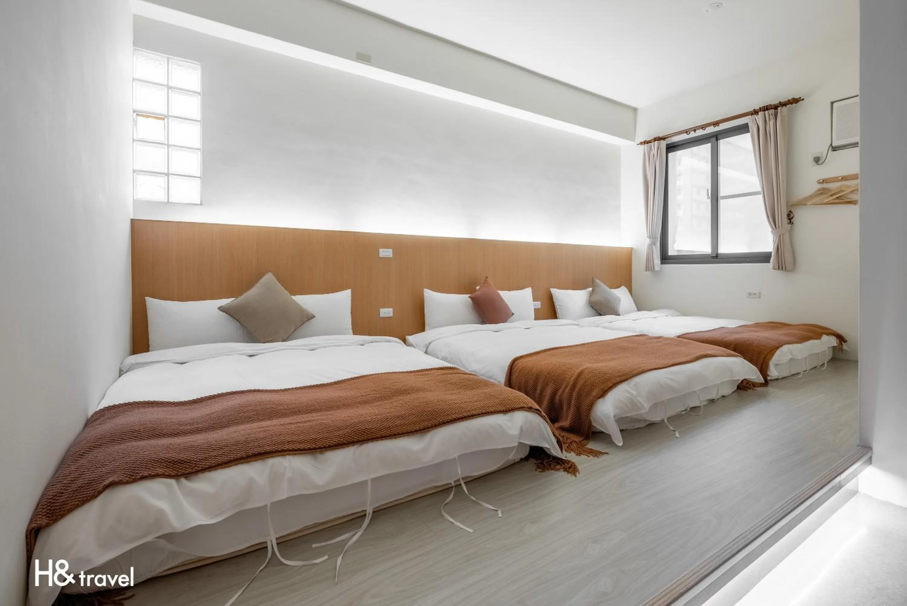 On site, Bed in Taitung Feng lin Smart Stay