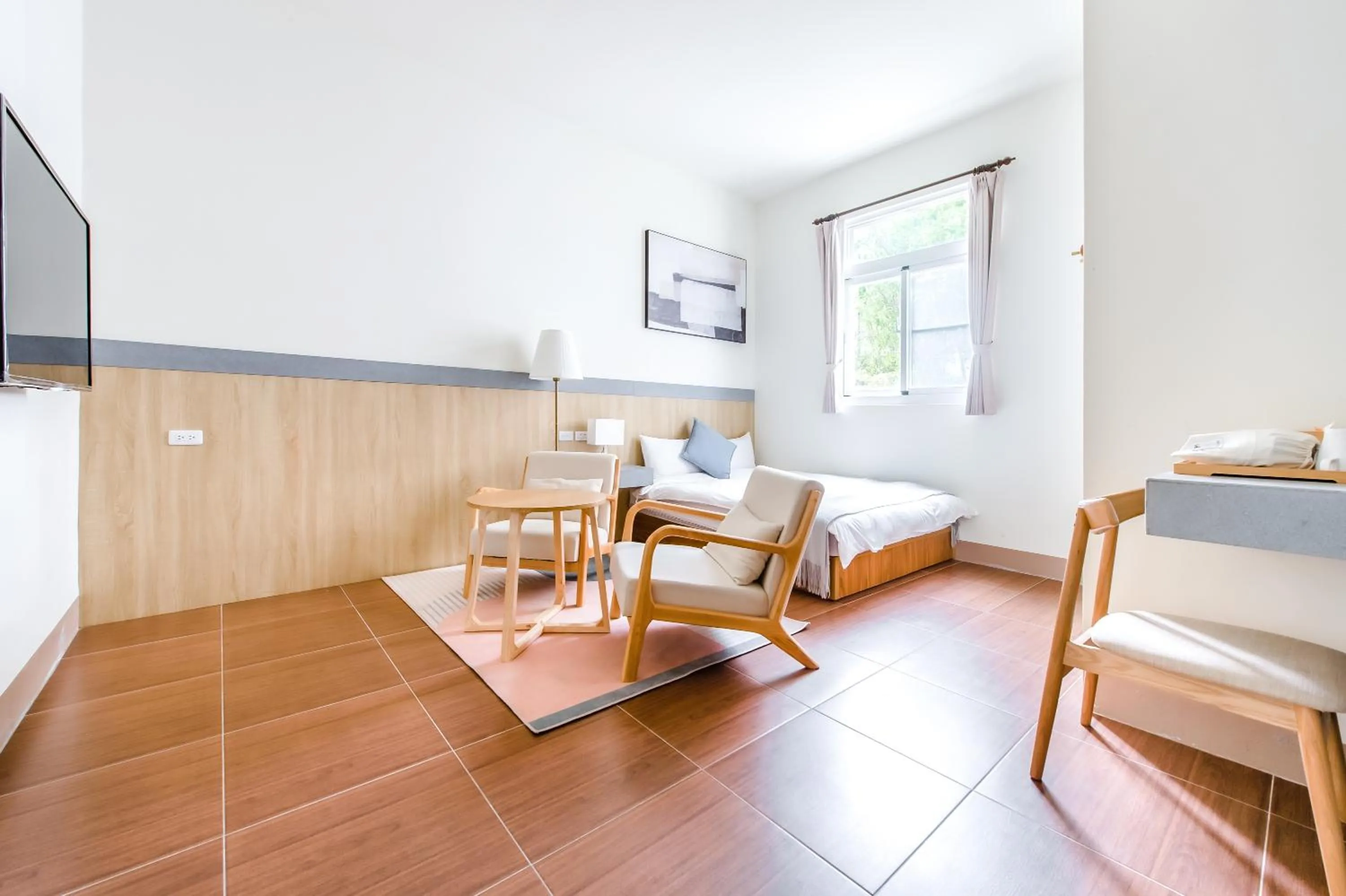 Bedroom in Taitung Feng lin Smart Stay