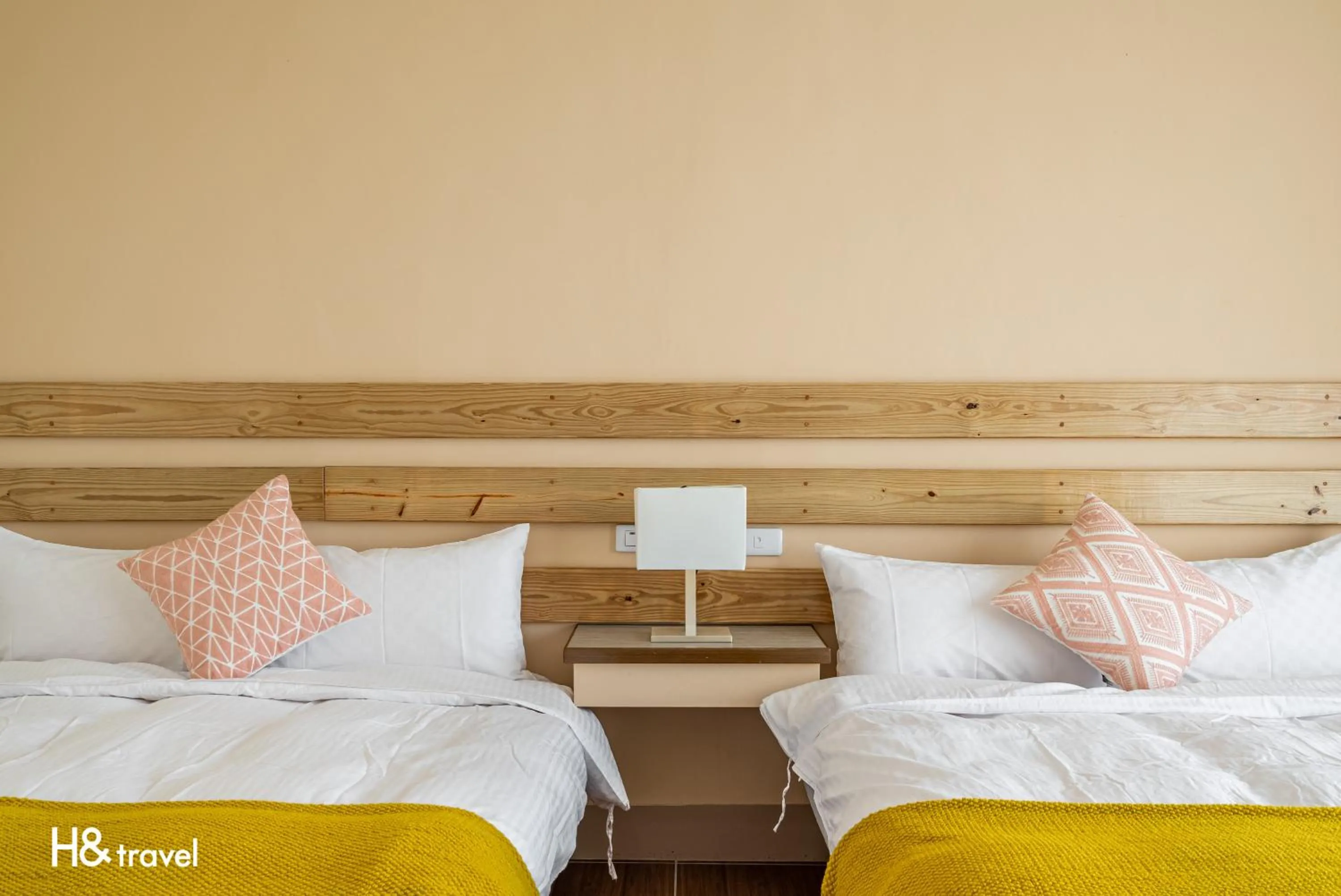 Bed in Taitung Feng lin Smart Stay